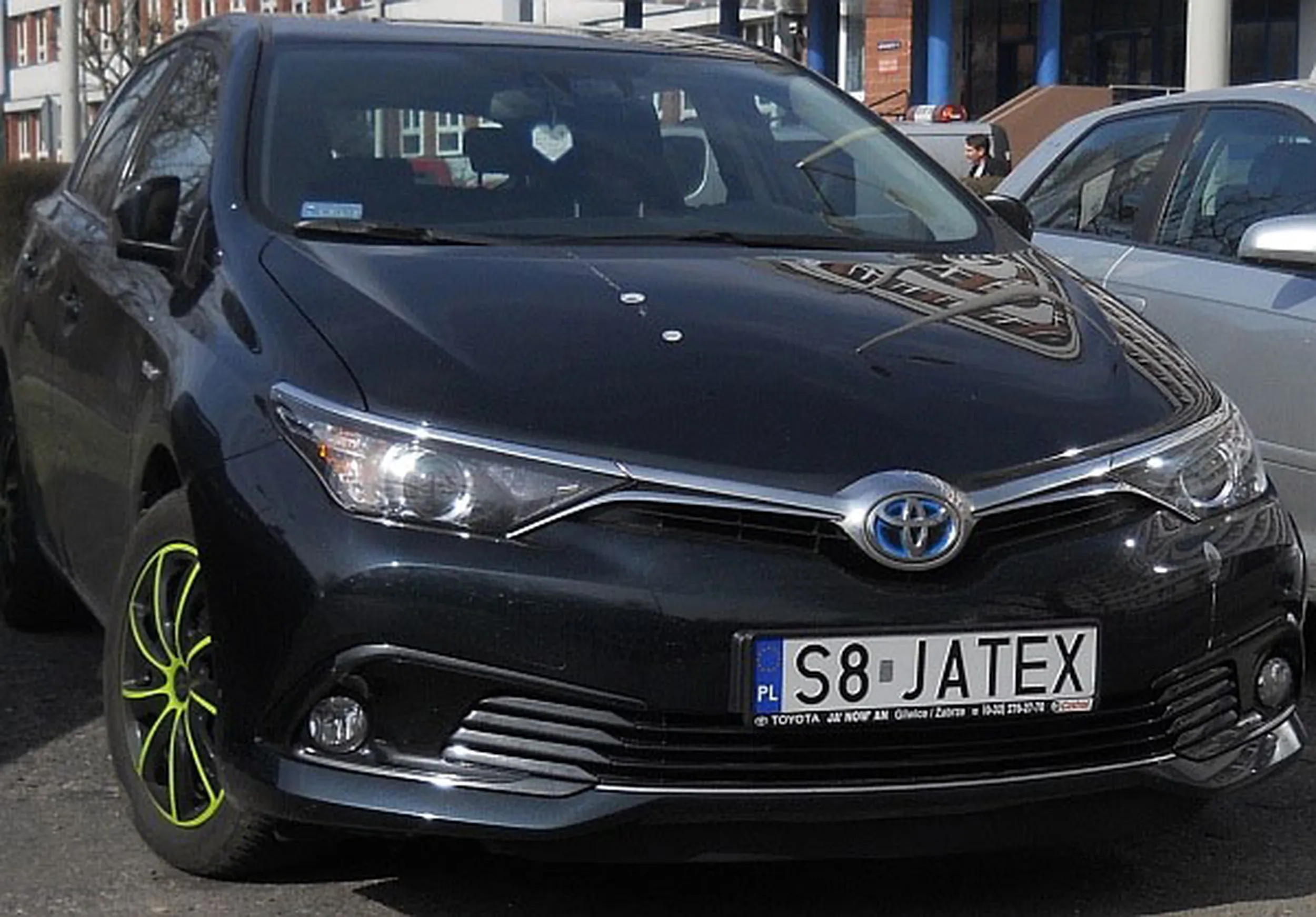 Fajny numer, blacha S8 JATEX