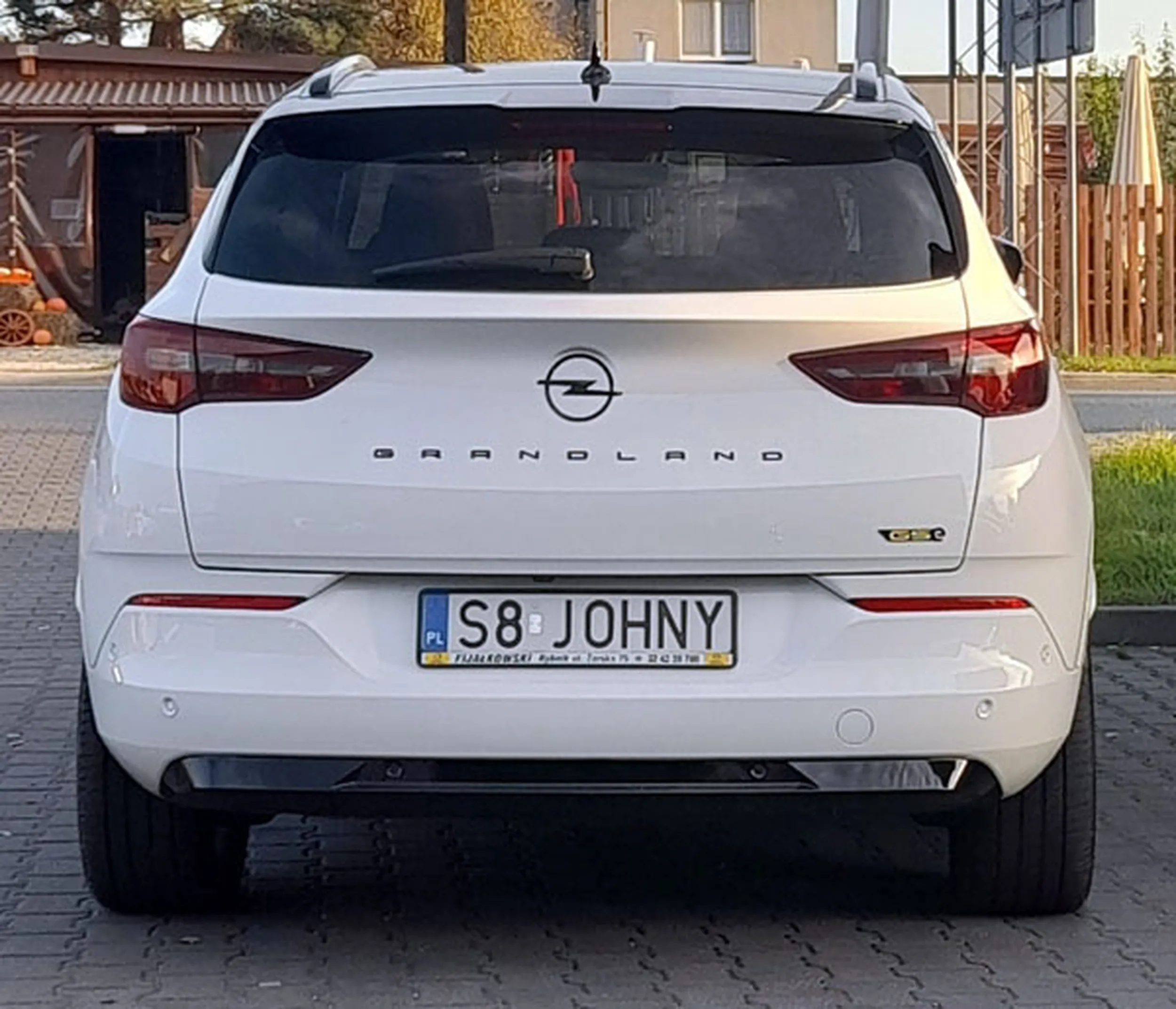 Fajny numer, blacha S8 JOHNY