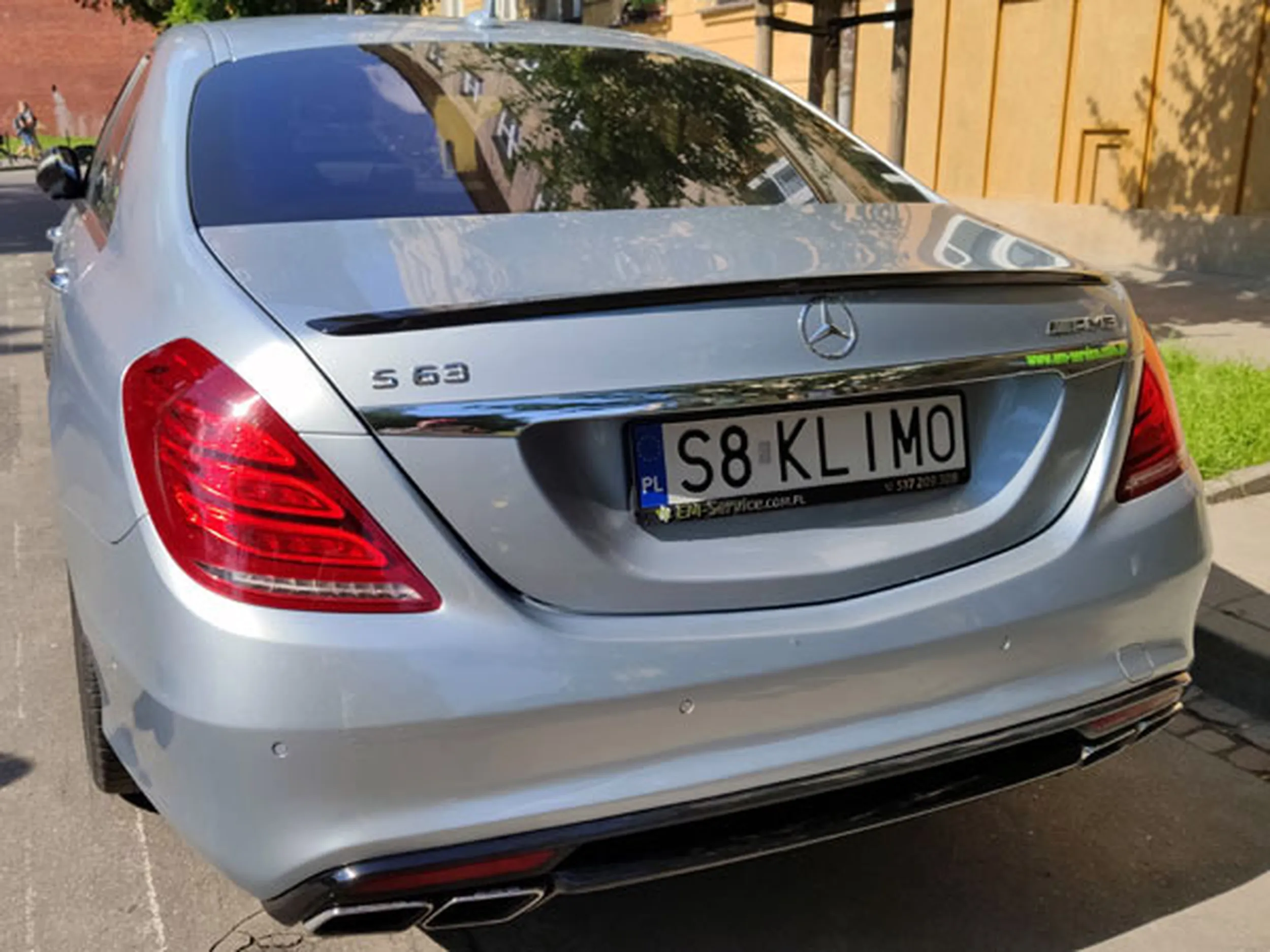 Fajny numer, blacha S8 KLIMO