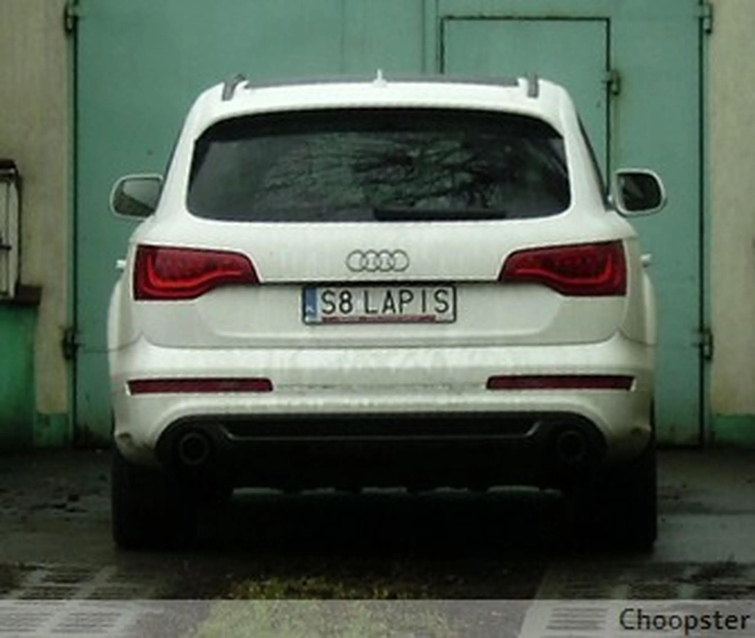 Fajny numer, blacha S8 LAPIS