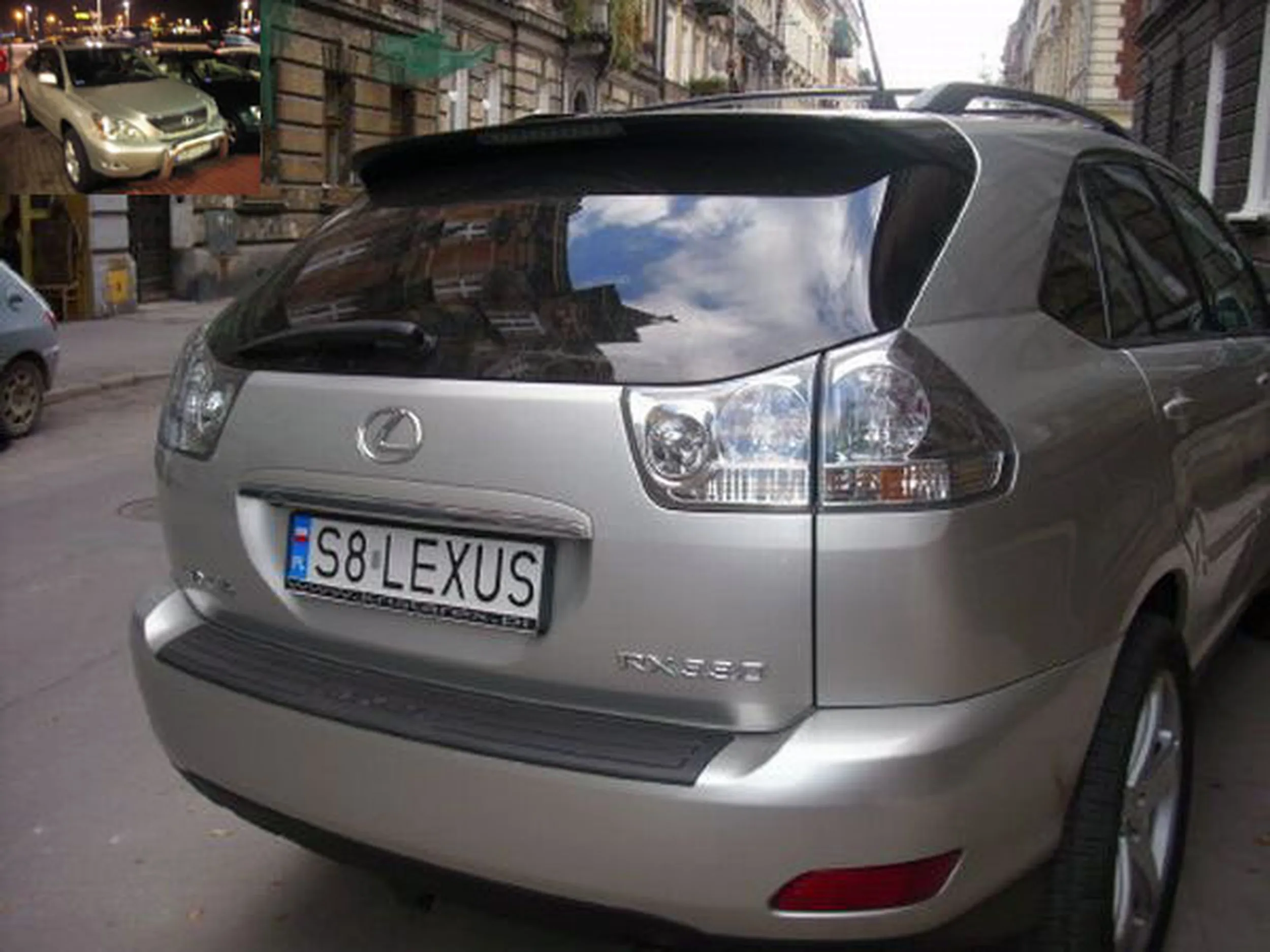 Fajny numer, blacha S8 LEXUS