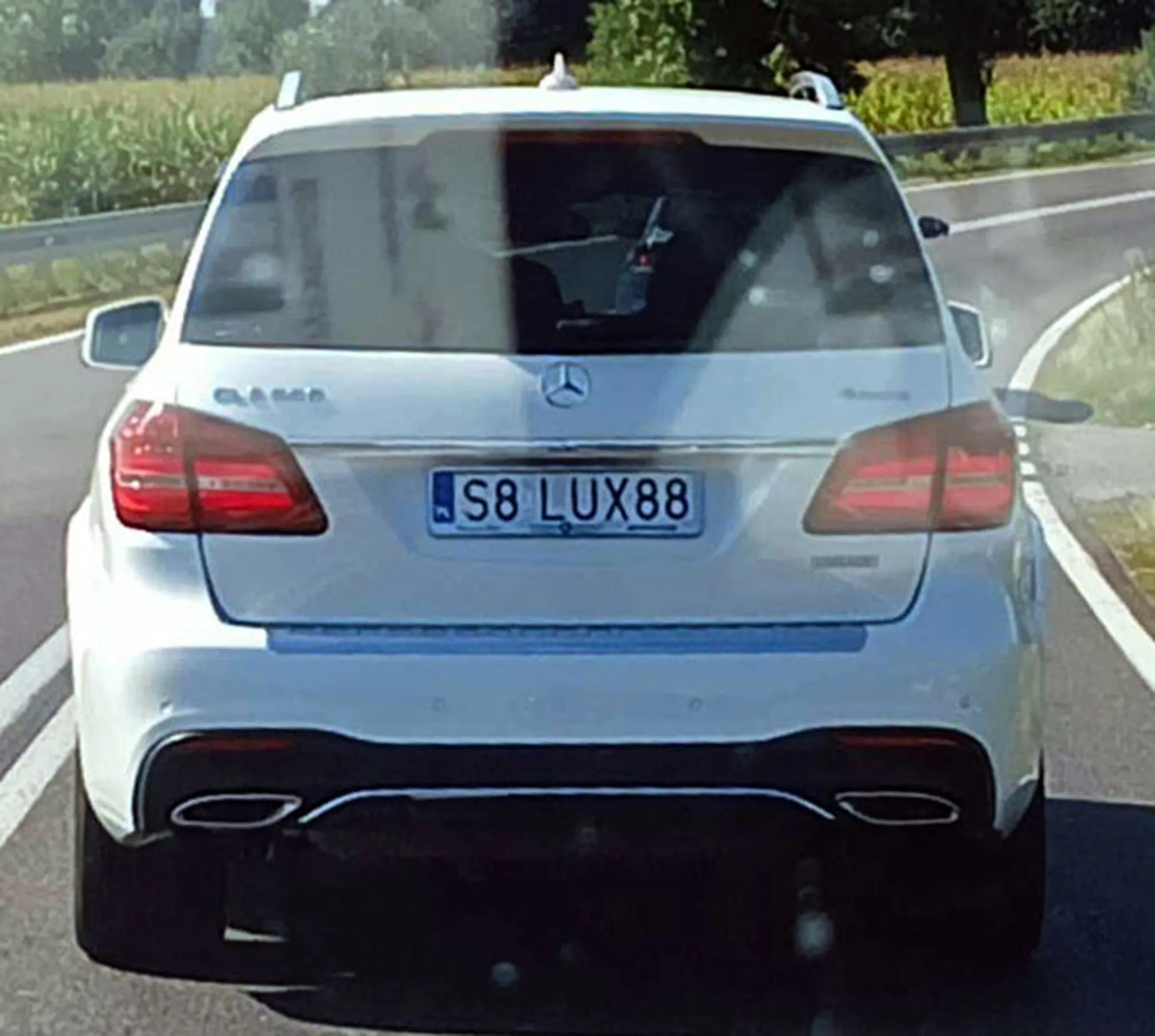 Fajny numer, blacha S8 LUX88