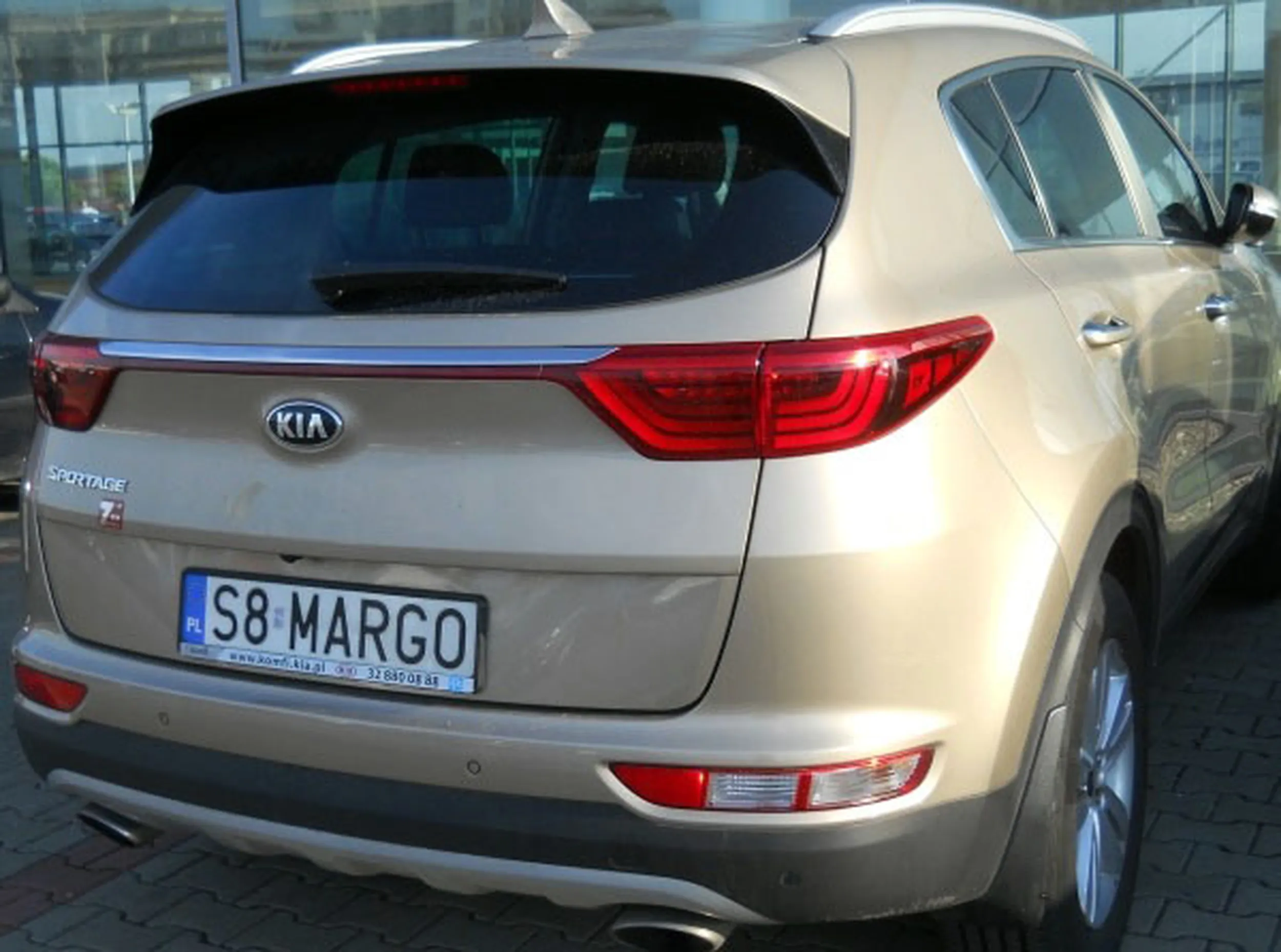 Fajny numer, blacha S8 MARGO