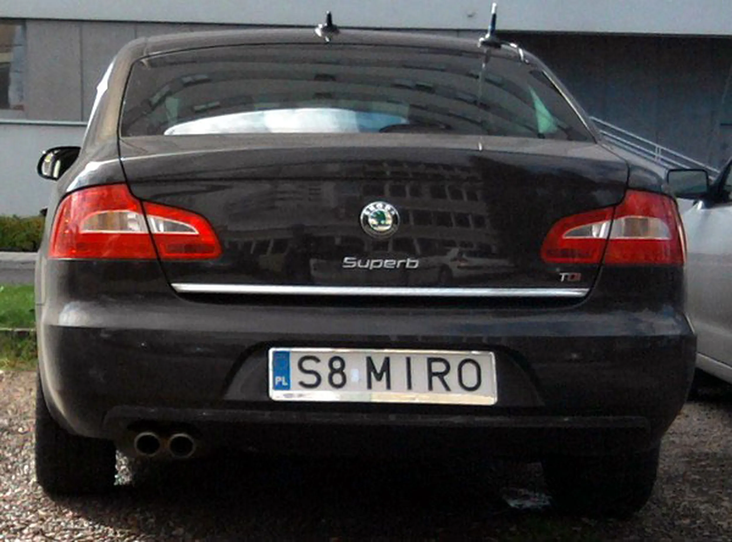 Fajny numer, blacha S8 MIRO