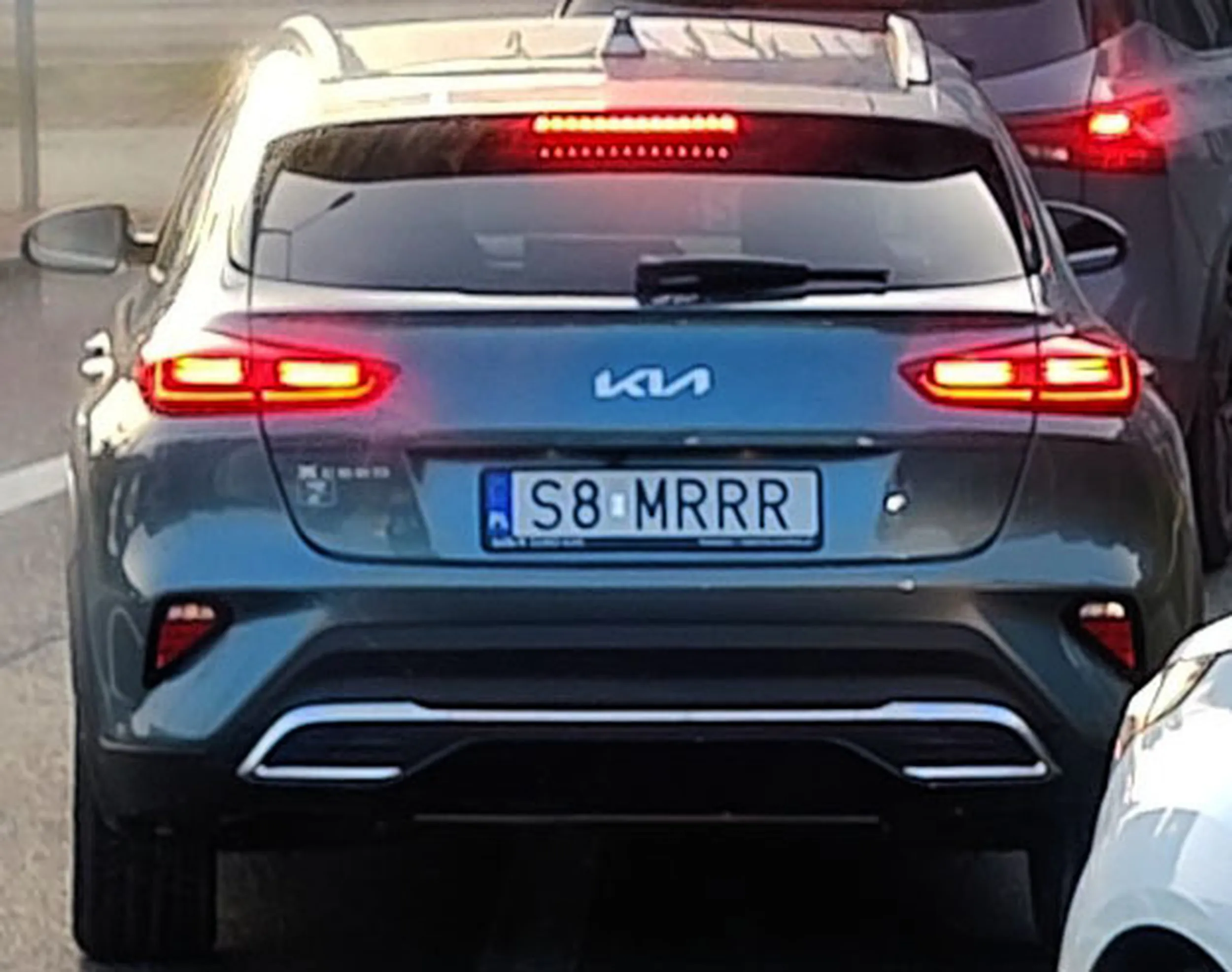 Fajny numer, blacha S8 MRRR