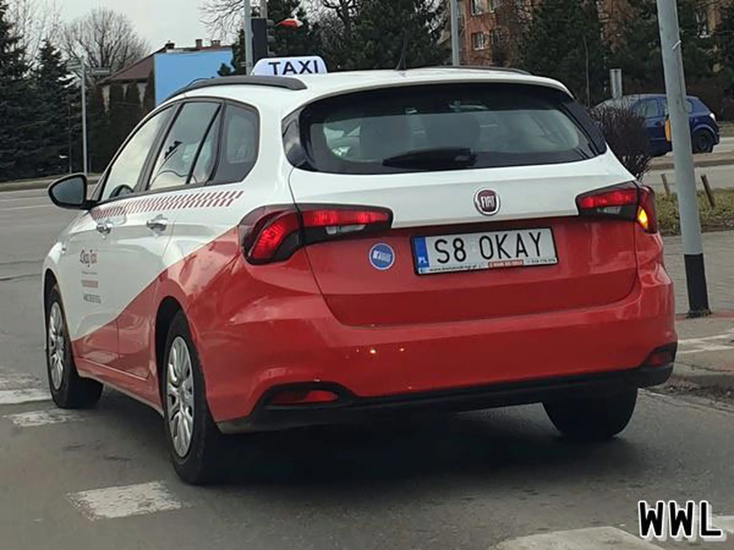 Fajny numer, blacha S8 OKAY