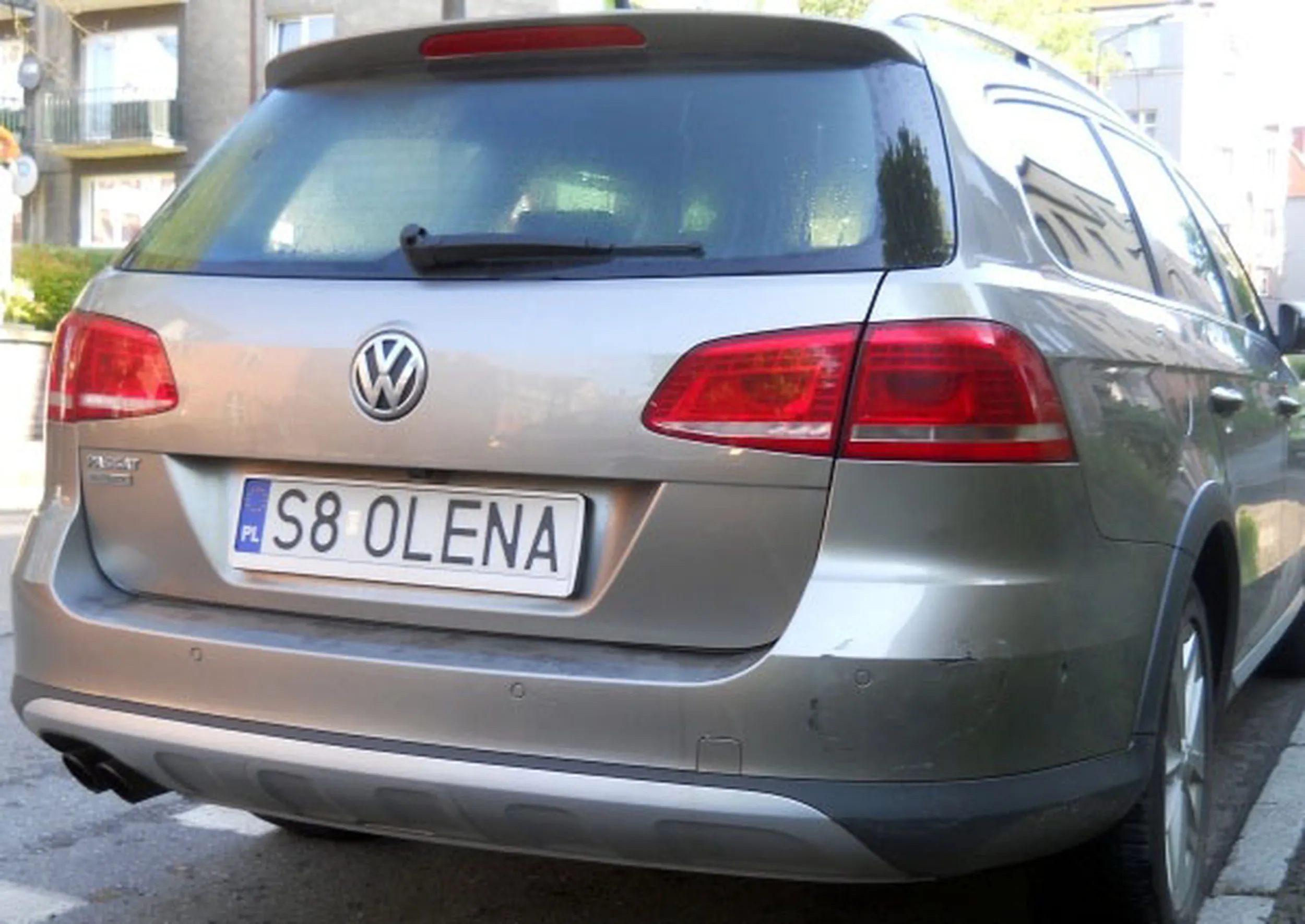 Fajny numer, blacha S8 OLENA