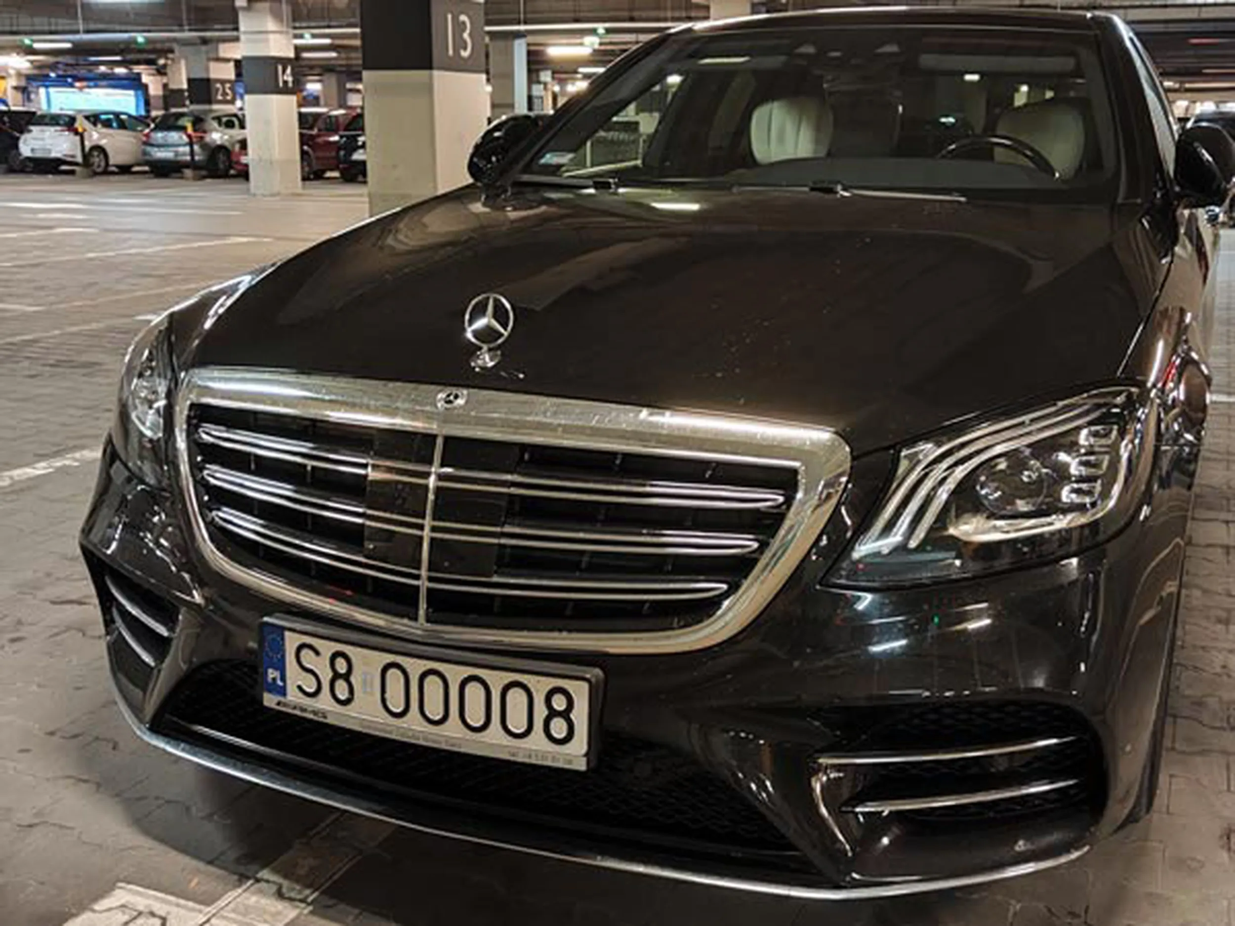 Fajny numer, blacha S8 OOOO8