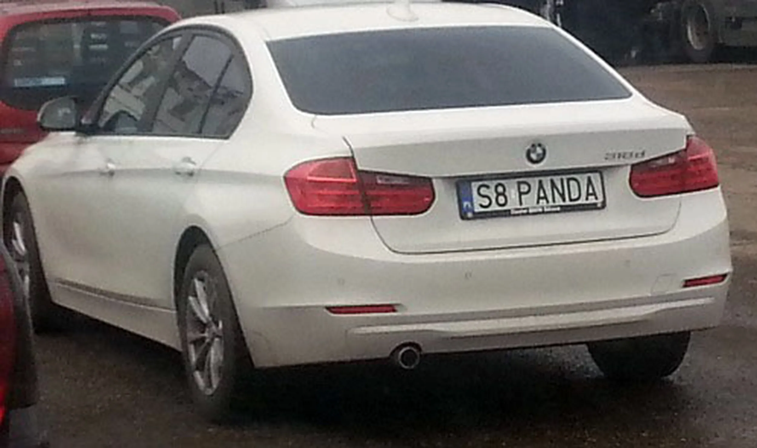 Fajny numer, blacha S8 PANDA