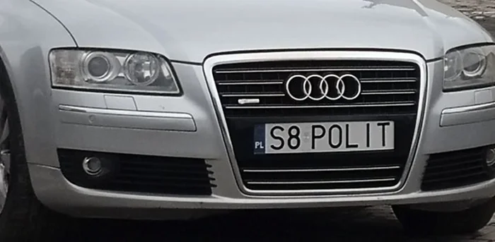 Fajny numer, blacha S8 POLIT