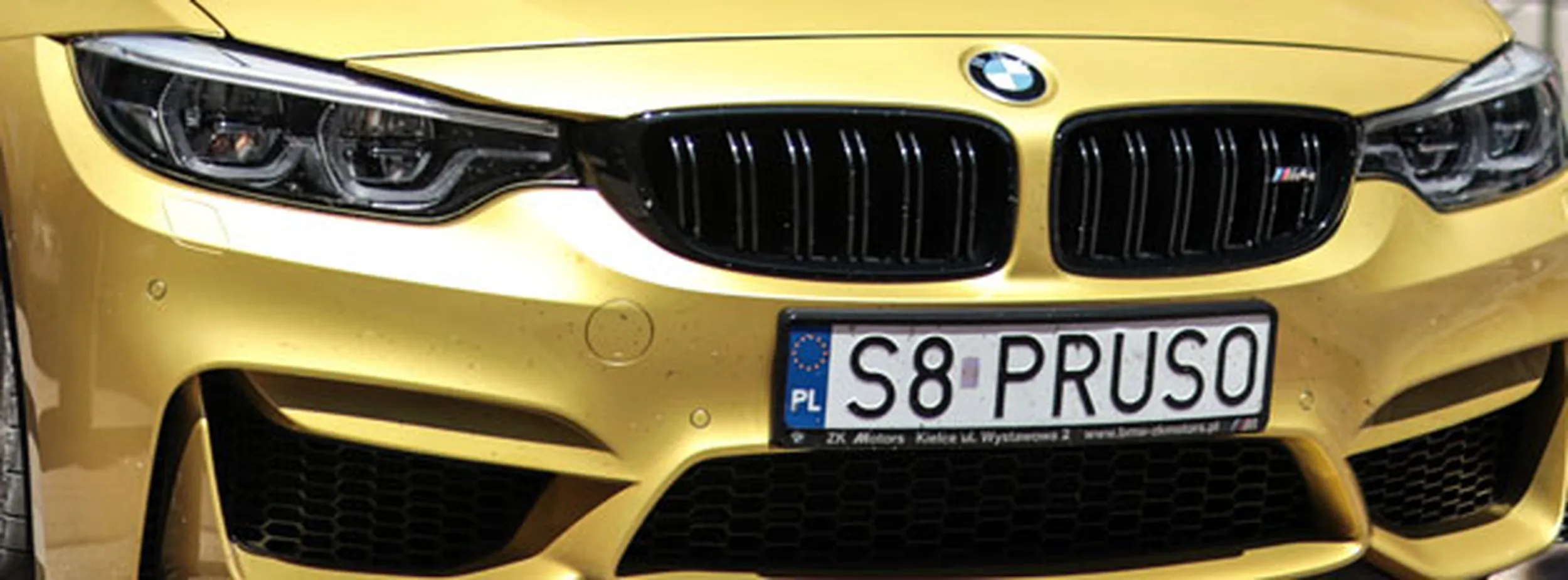 Fajny numer, blacha S8 PRUSO