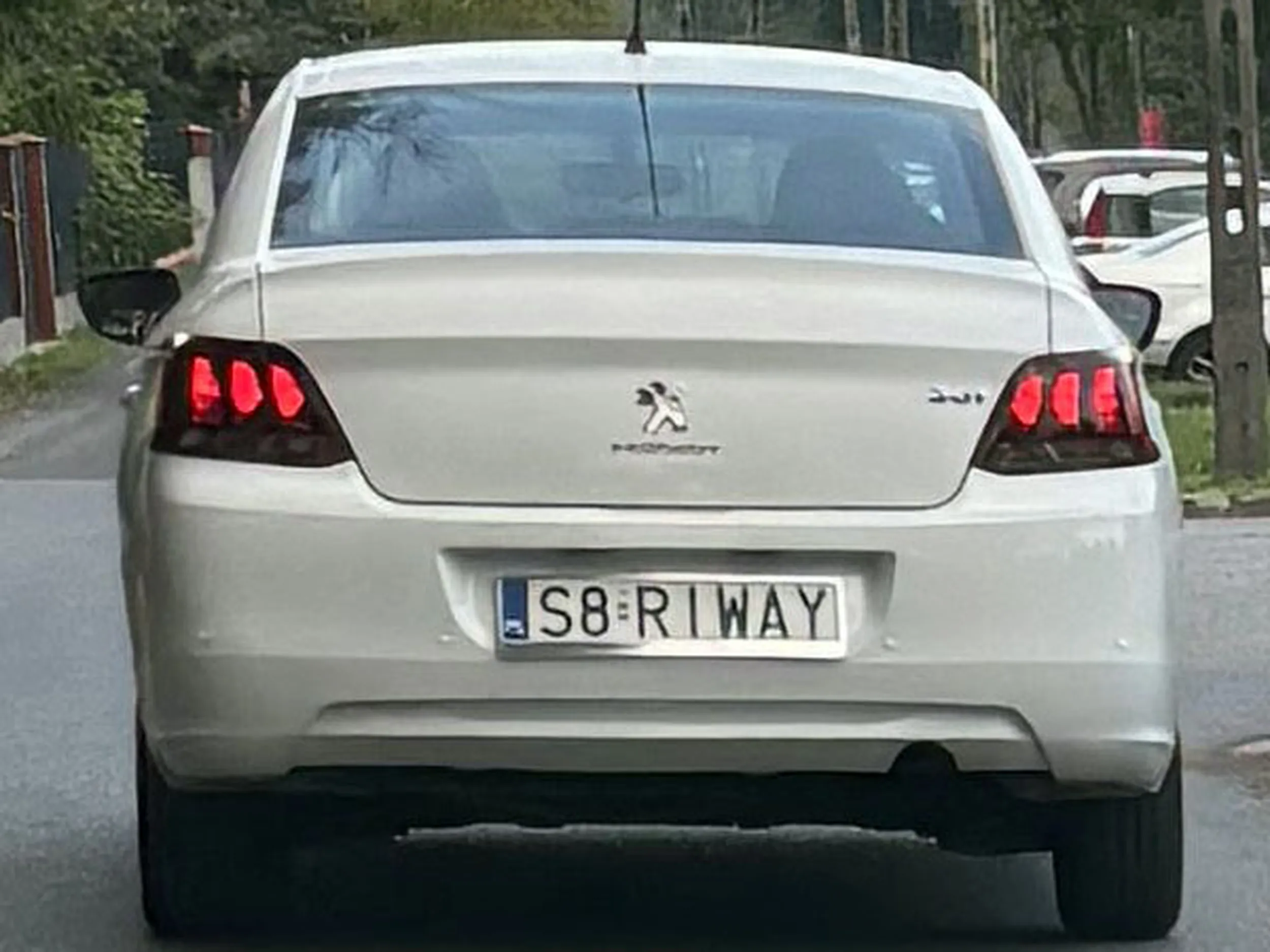 Fajny numer, blacha S8 RIWAY
