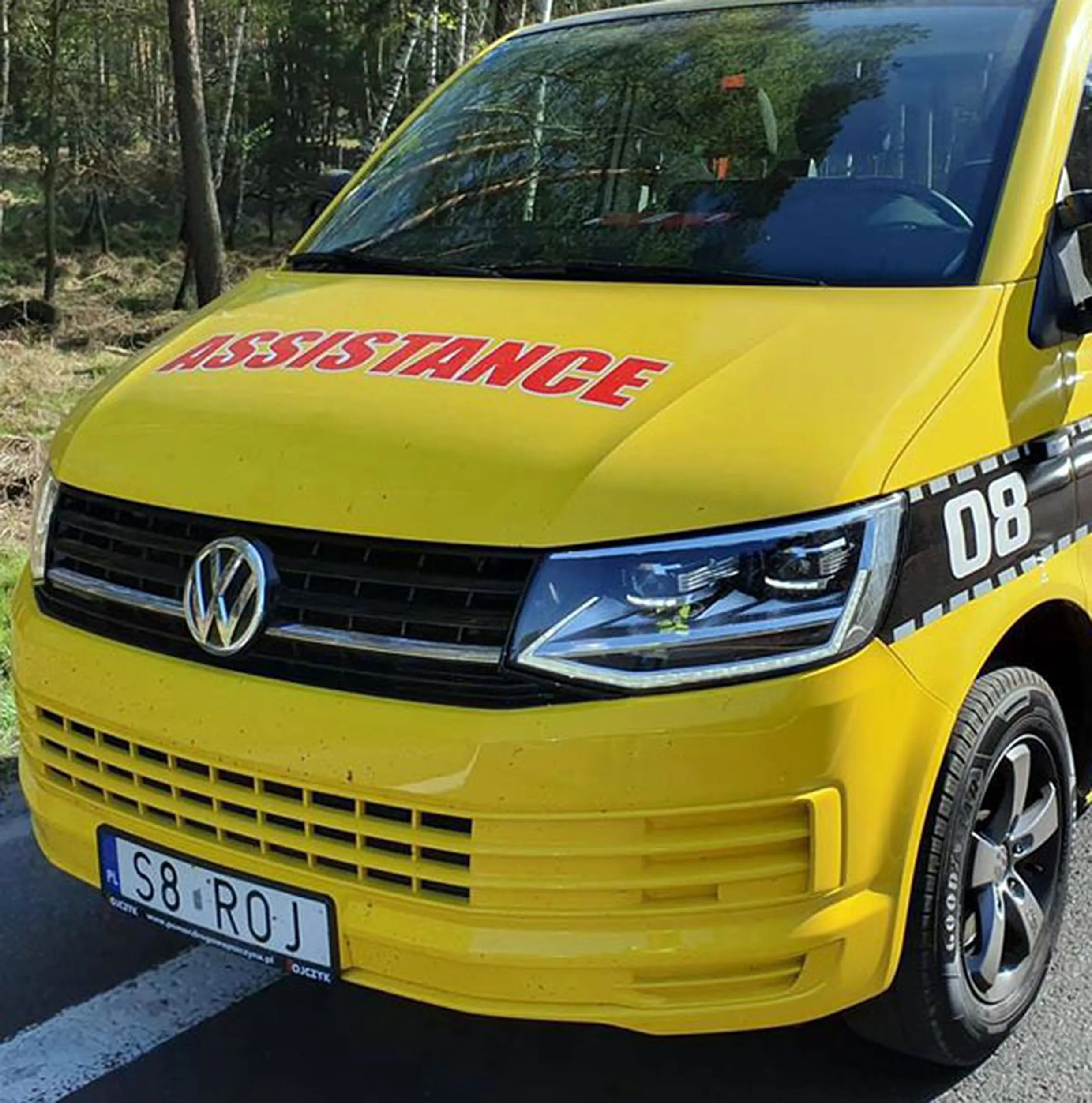 Fajny numer, blacha S8 ROJ