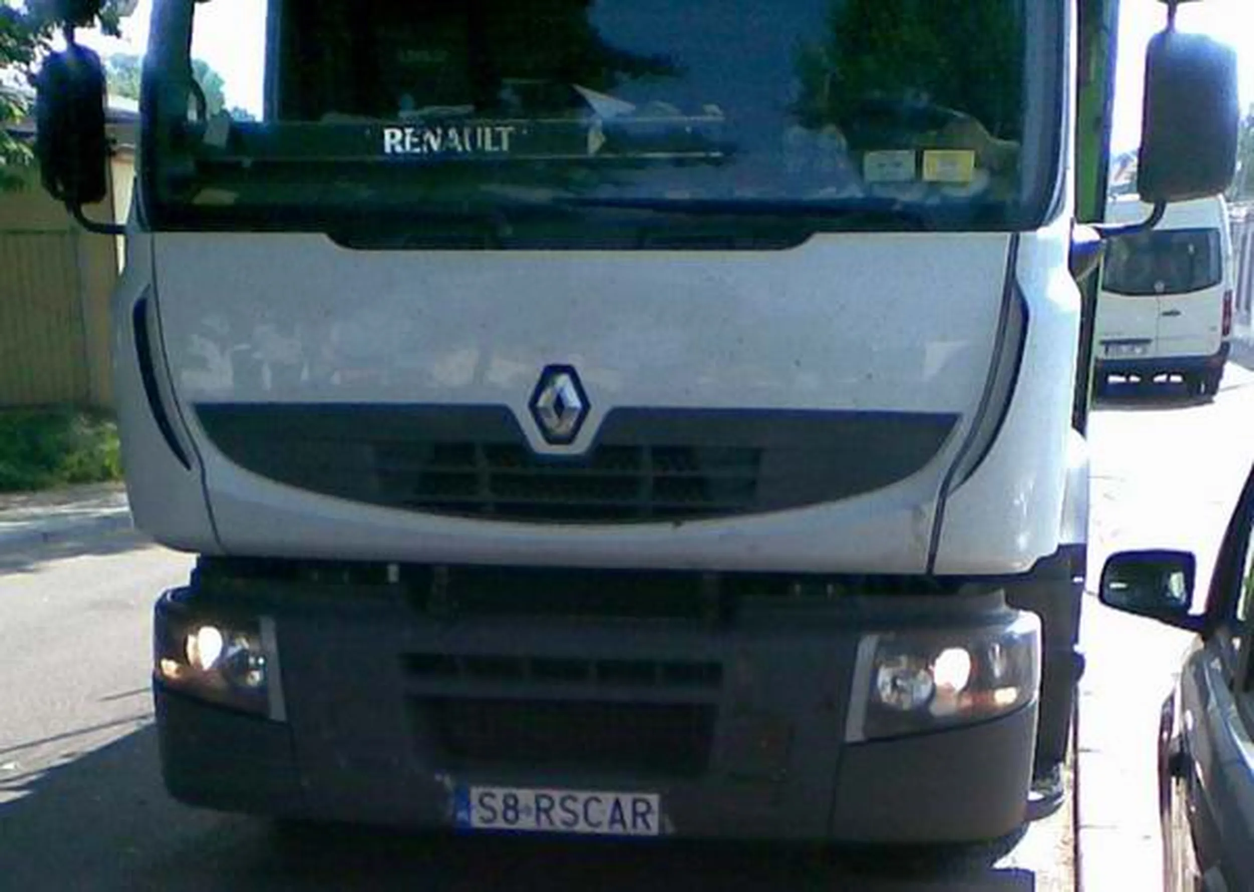 Fajny numer, blacha S8 RSCAR