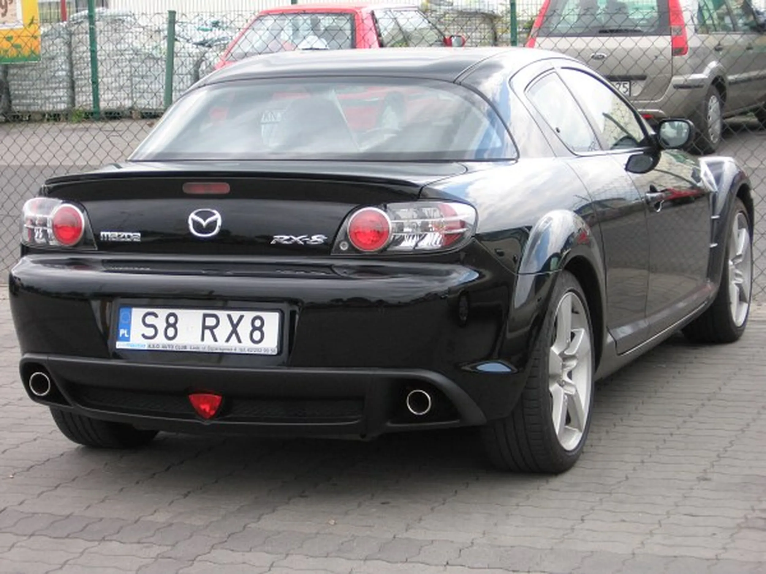 Fajny numer, blacha S8 RX8