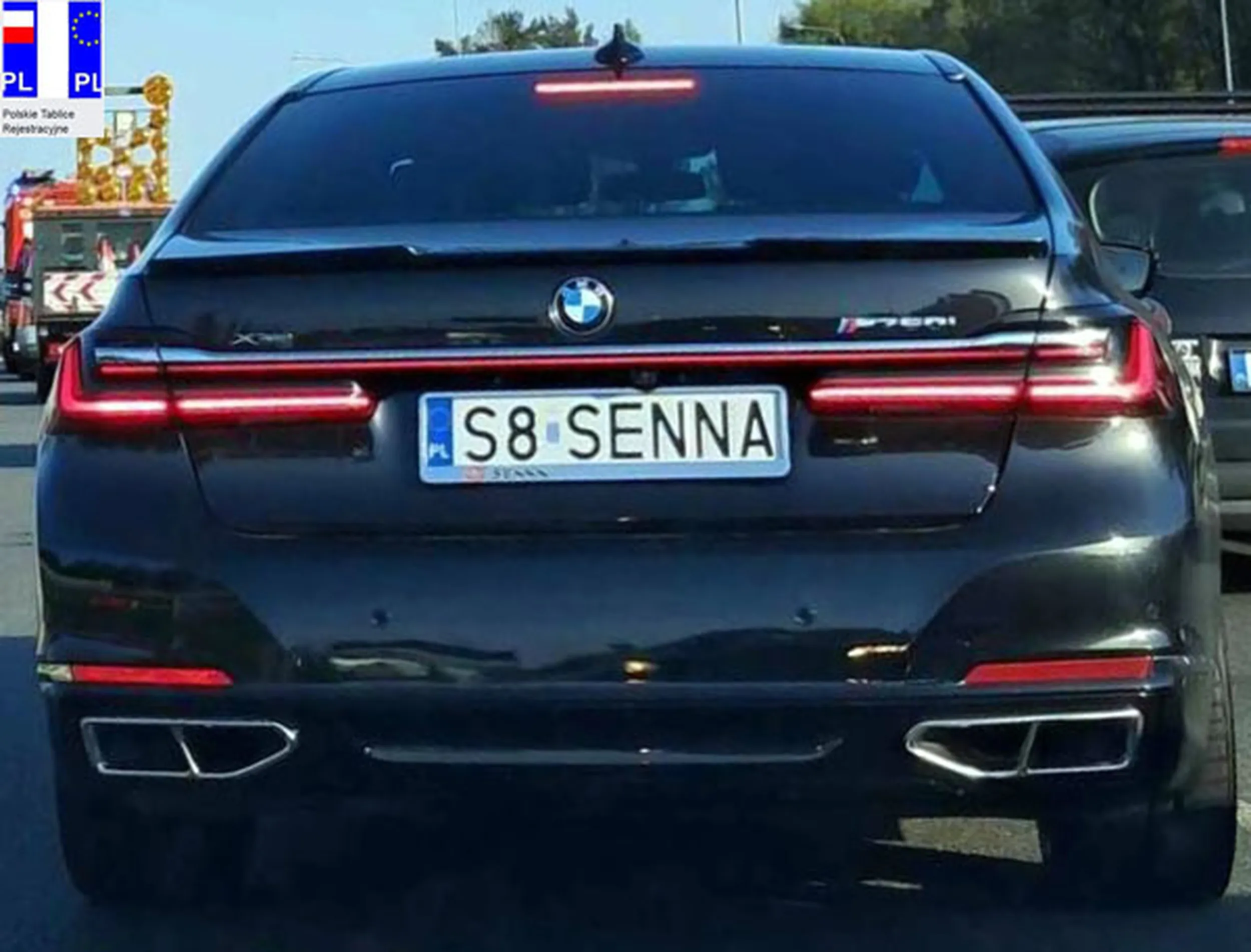 Fajny numer, blacha S8 SENNA