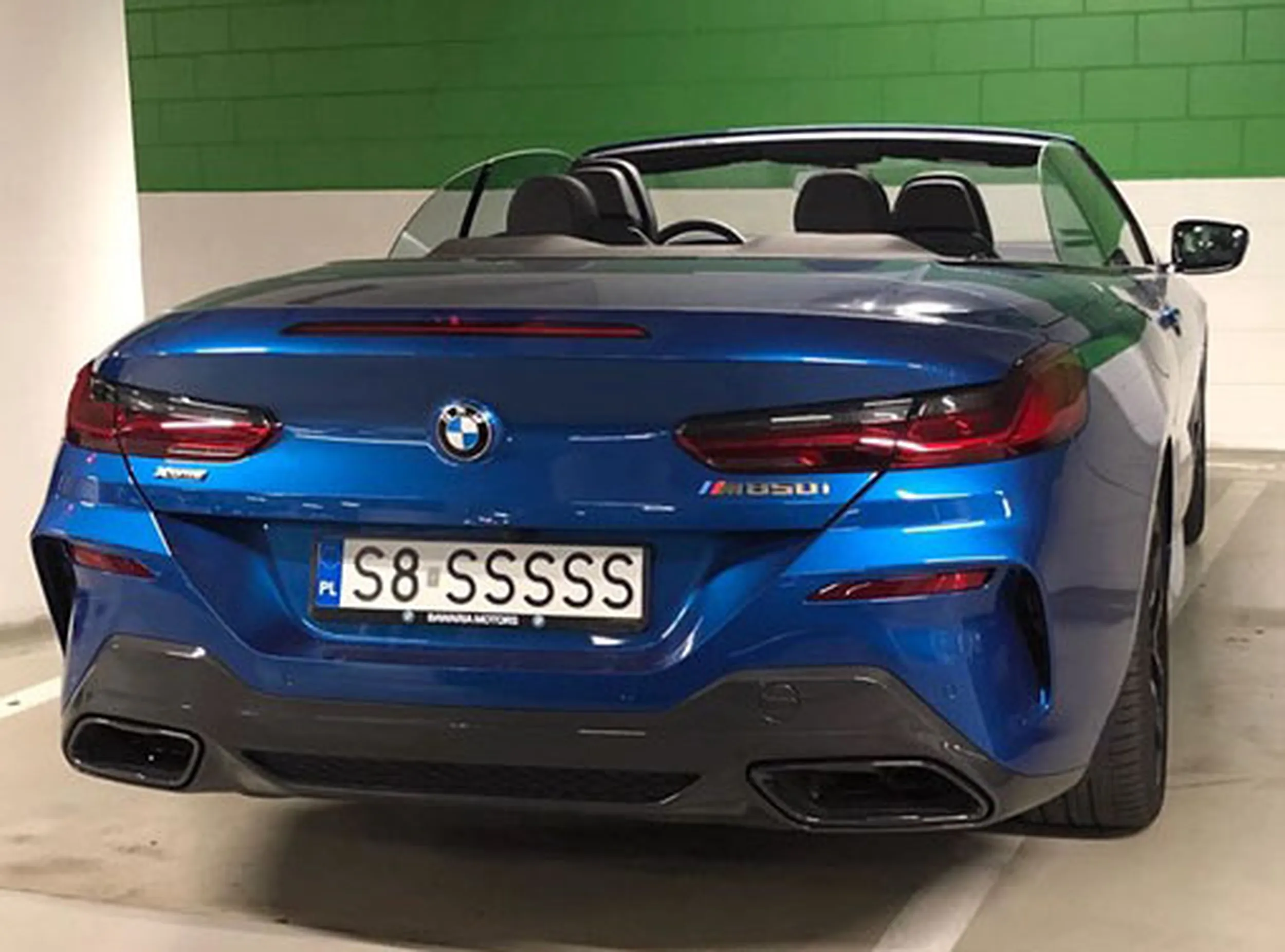 Fajny numer, blacha S8 SSSSS