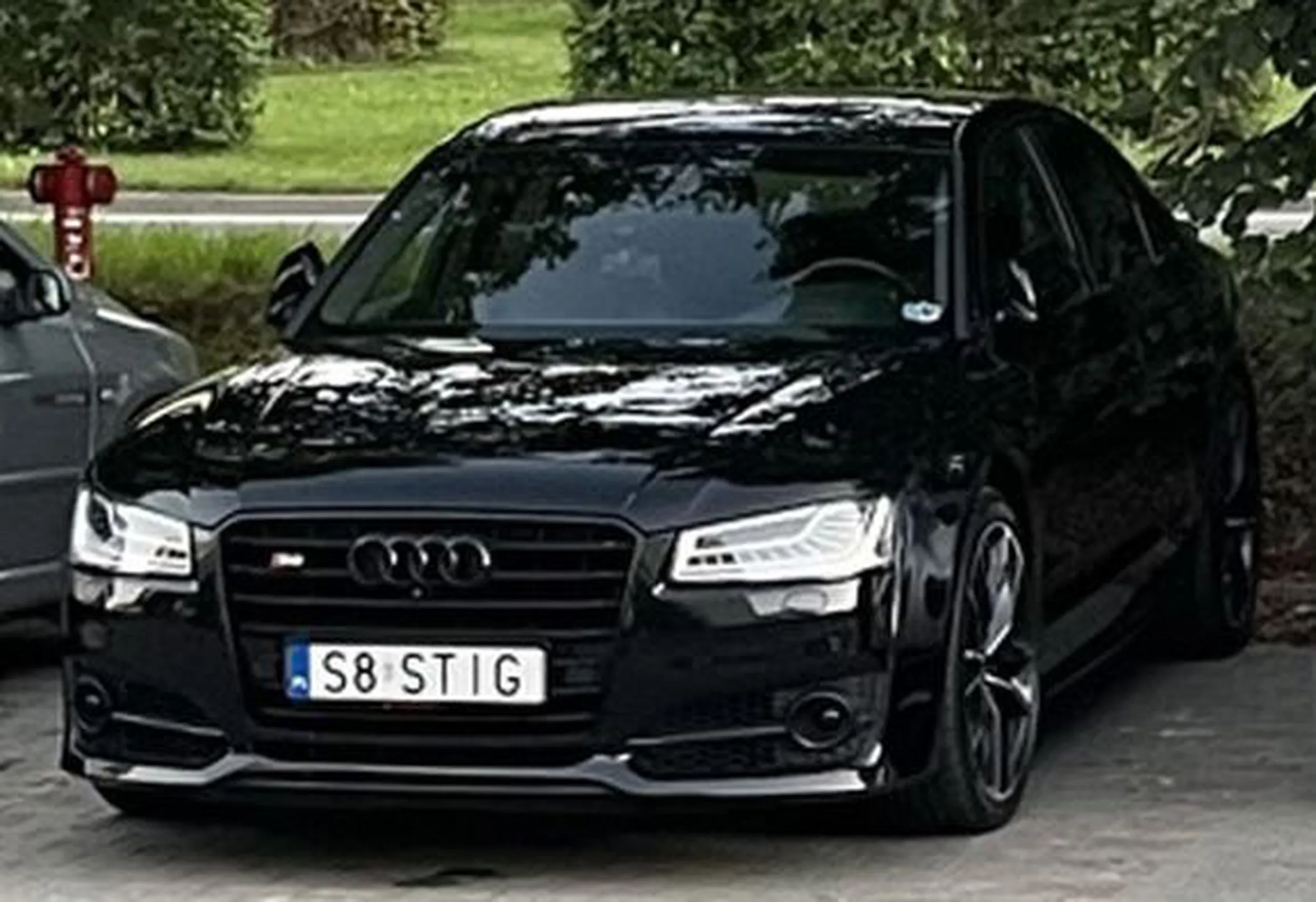 Fajny numer, blacha S8 STIG