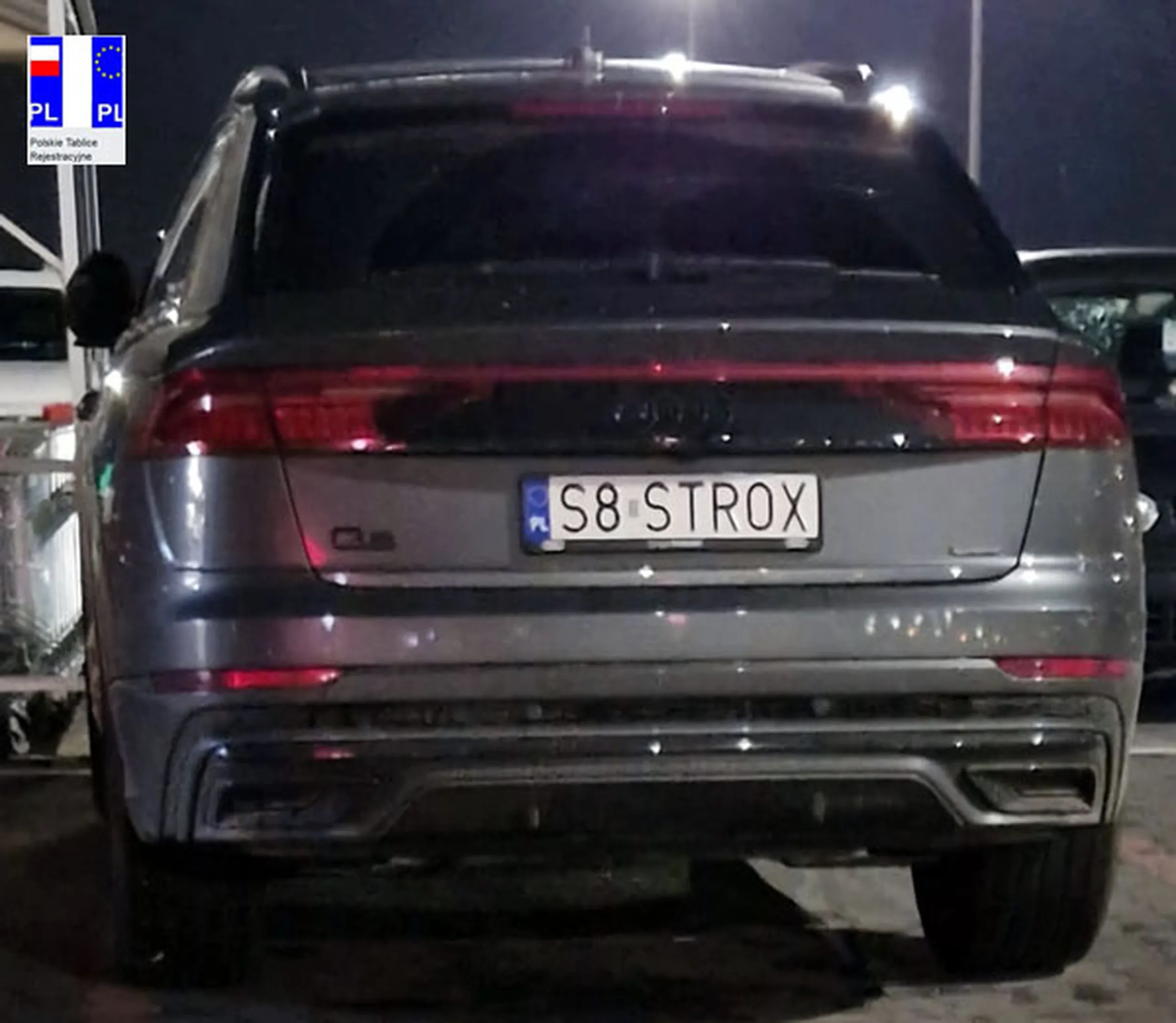 Fajny numer, blacha S8 STROX