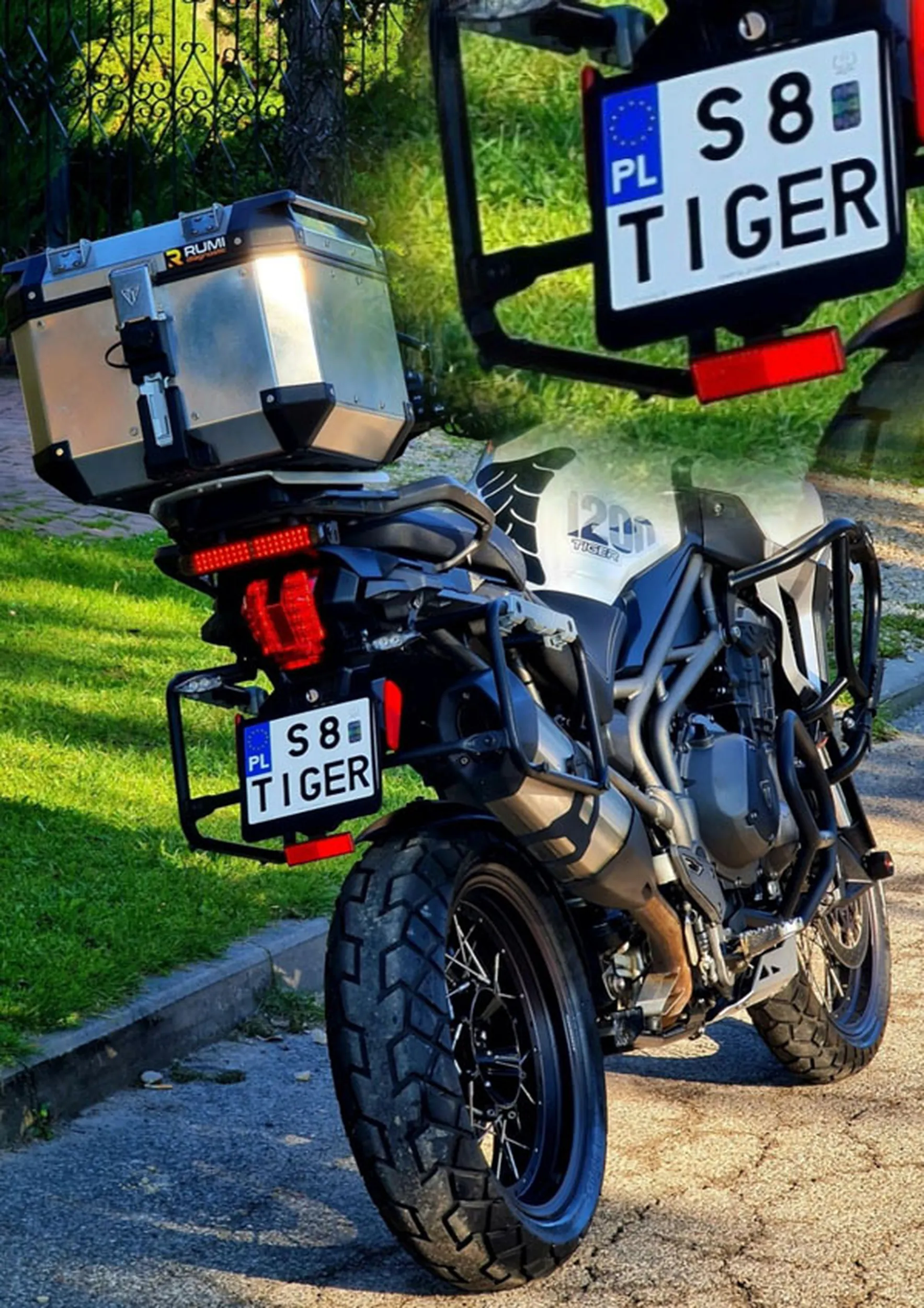 Fajny numer, blacha S8 TIGER