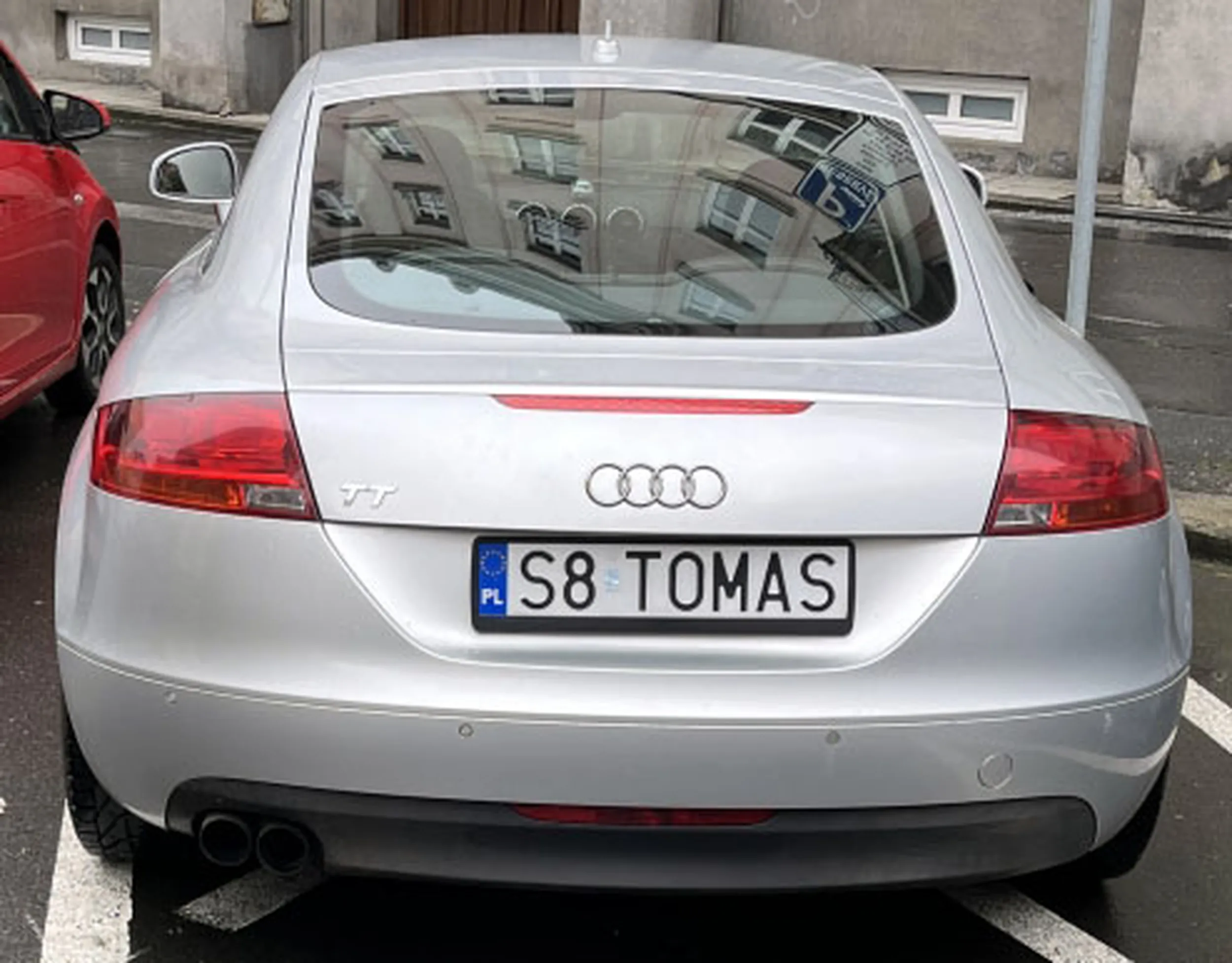 Fajny numer, blacha S8 TOMAS