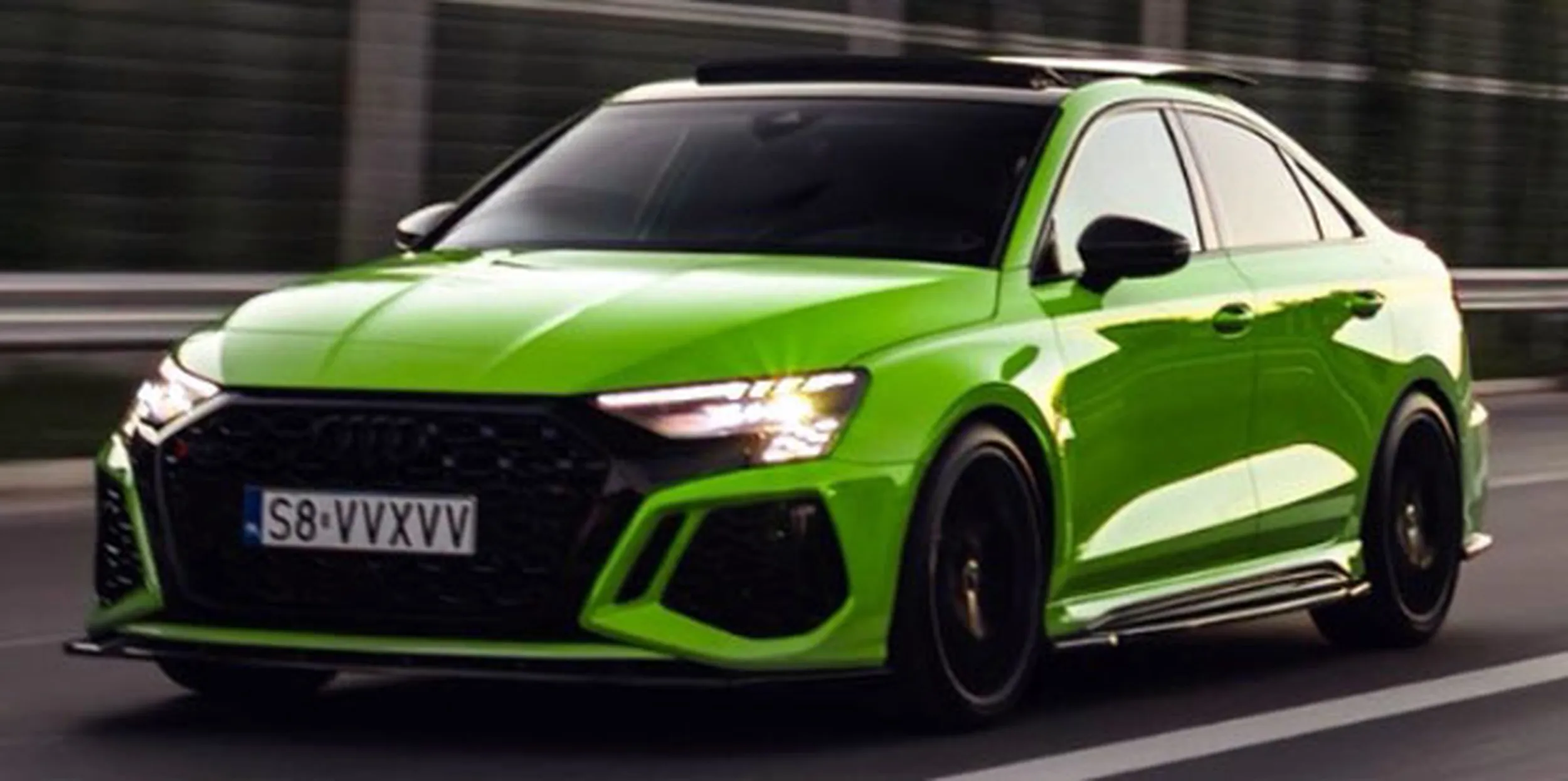 Fajny numer, blacha S8 VVXVV