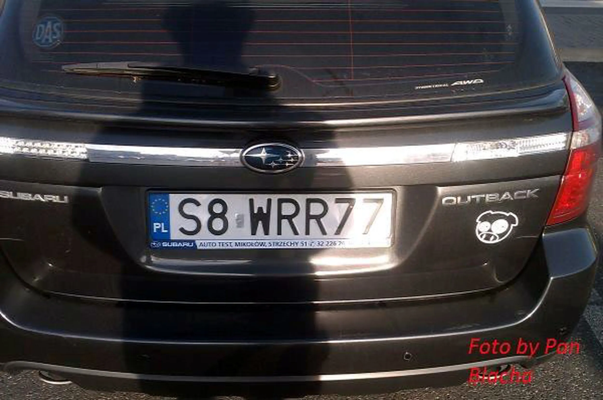 Fajny numer, blacha S8 WRR77