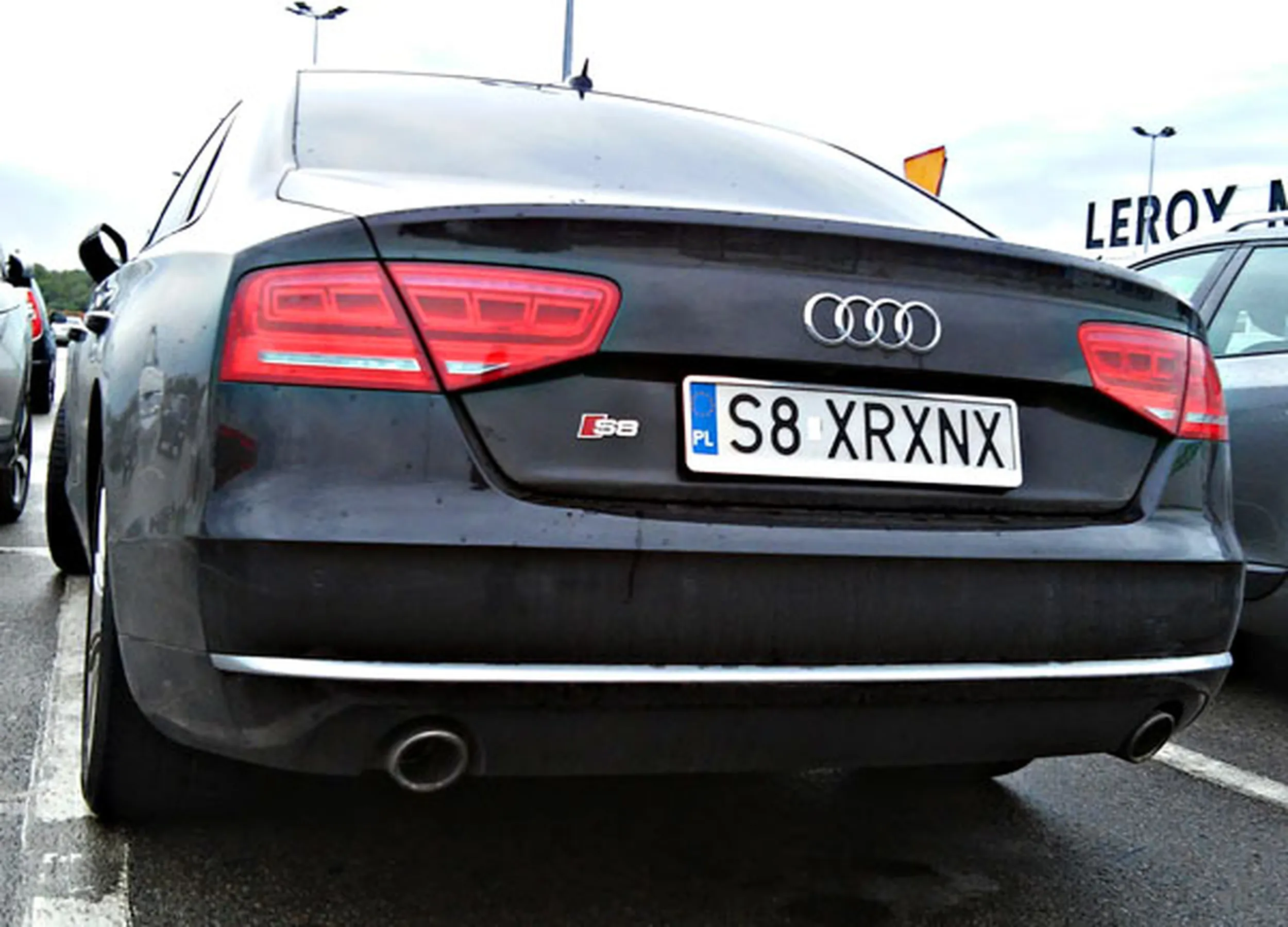 Fajny numer, blacha S8 XRXNX