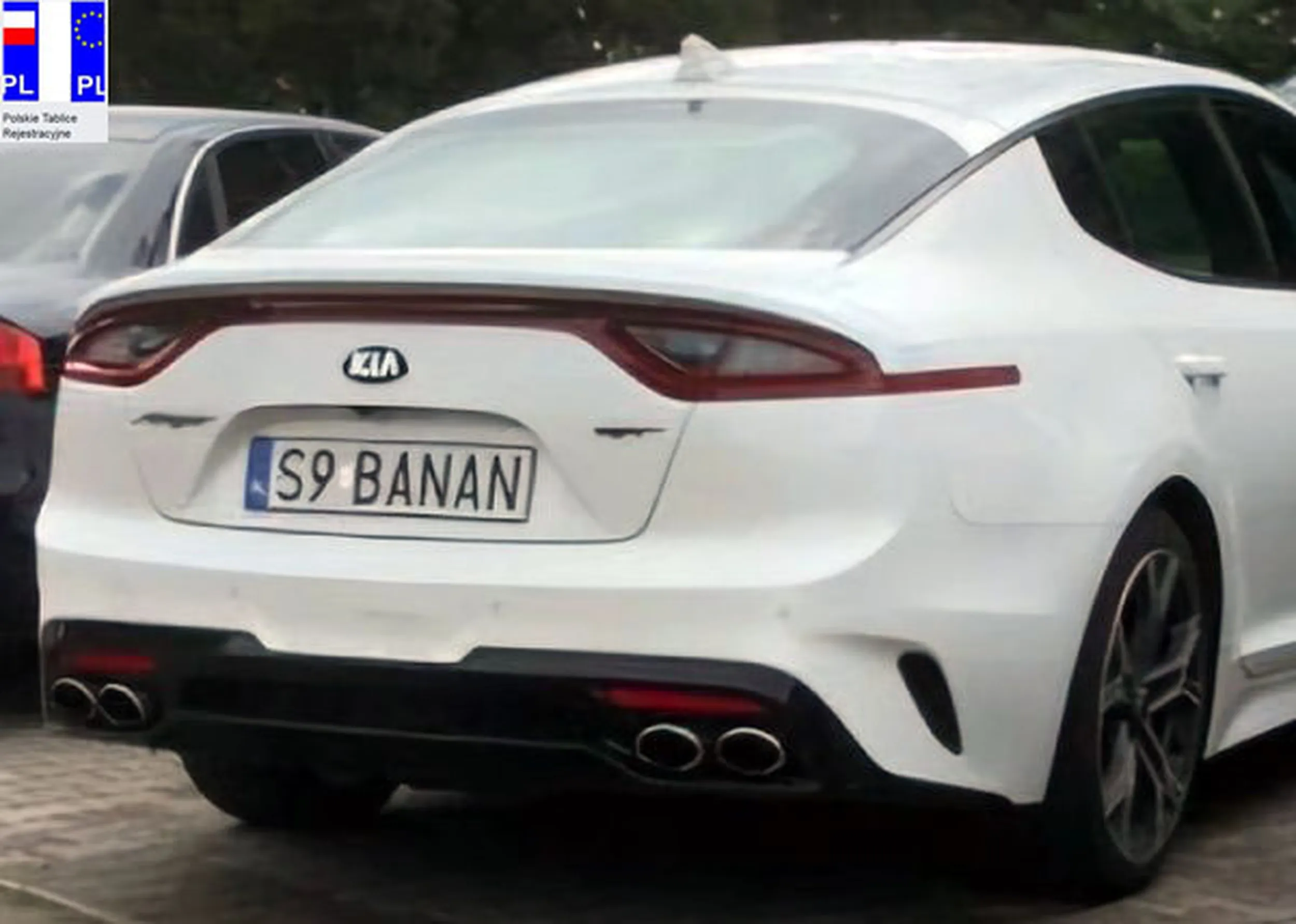 Fajny numer, blacha S9 BANAN