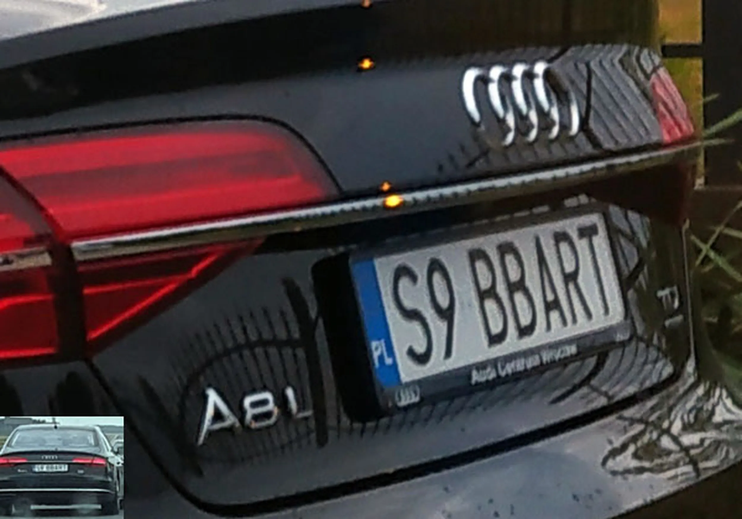 Fajny numer, blacha S9 BBART