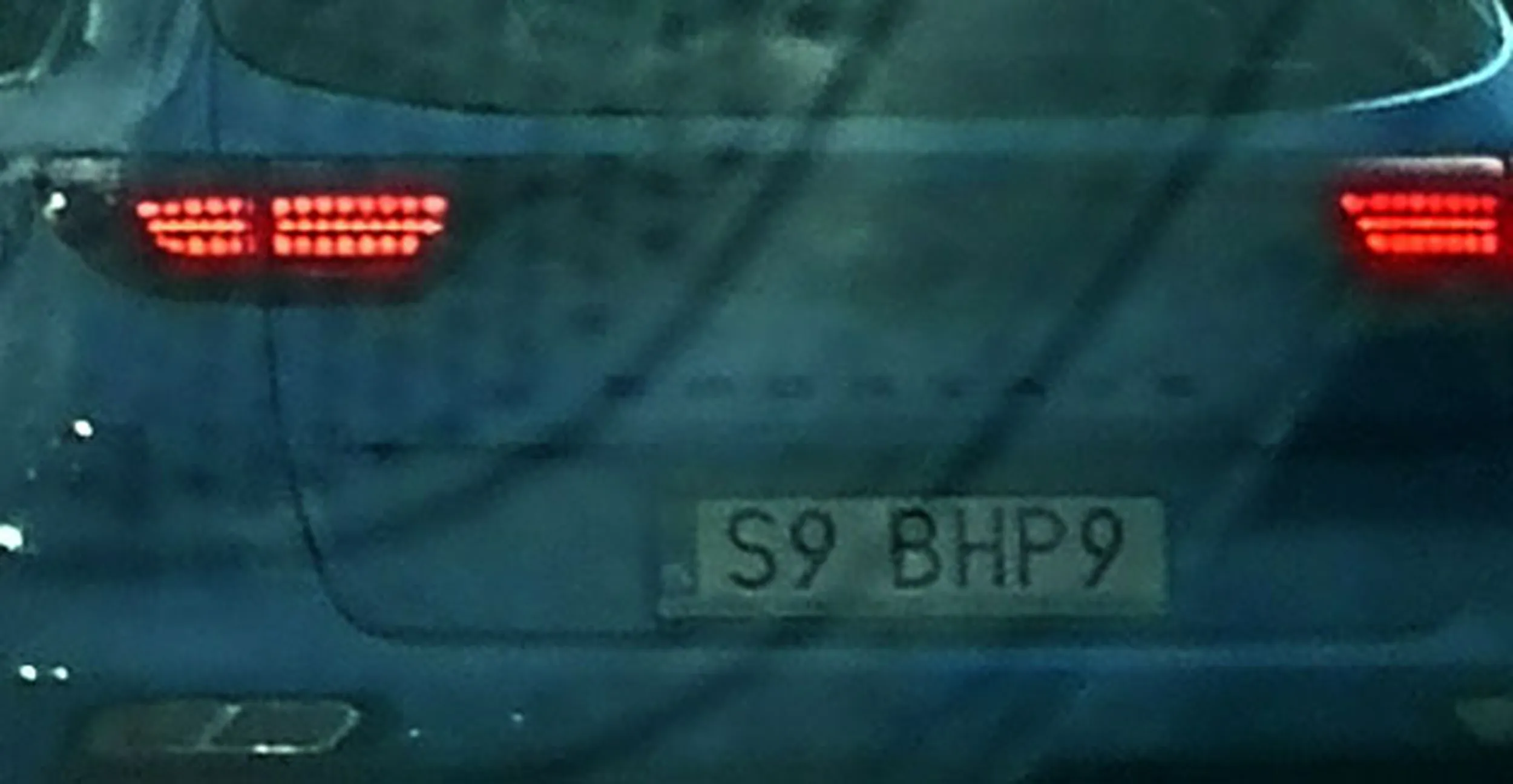 Fajny numer, blacha S9 BHP9