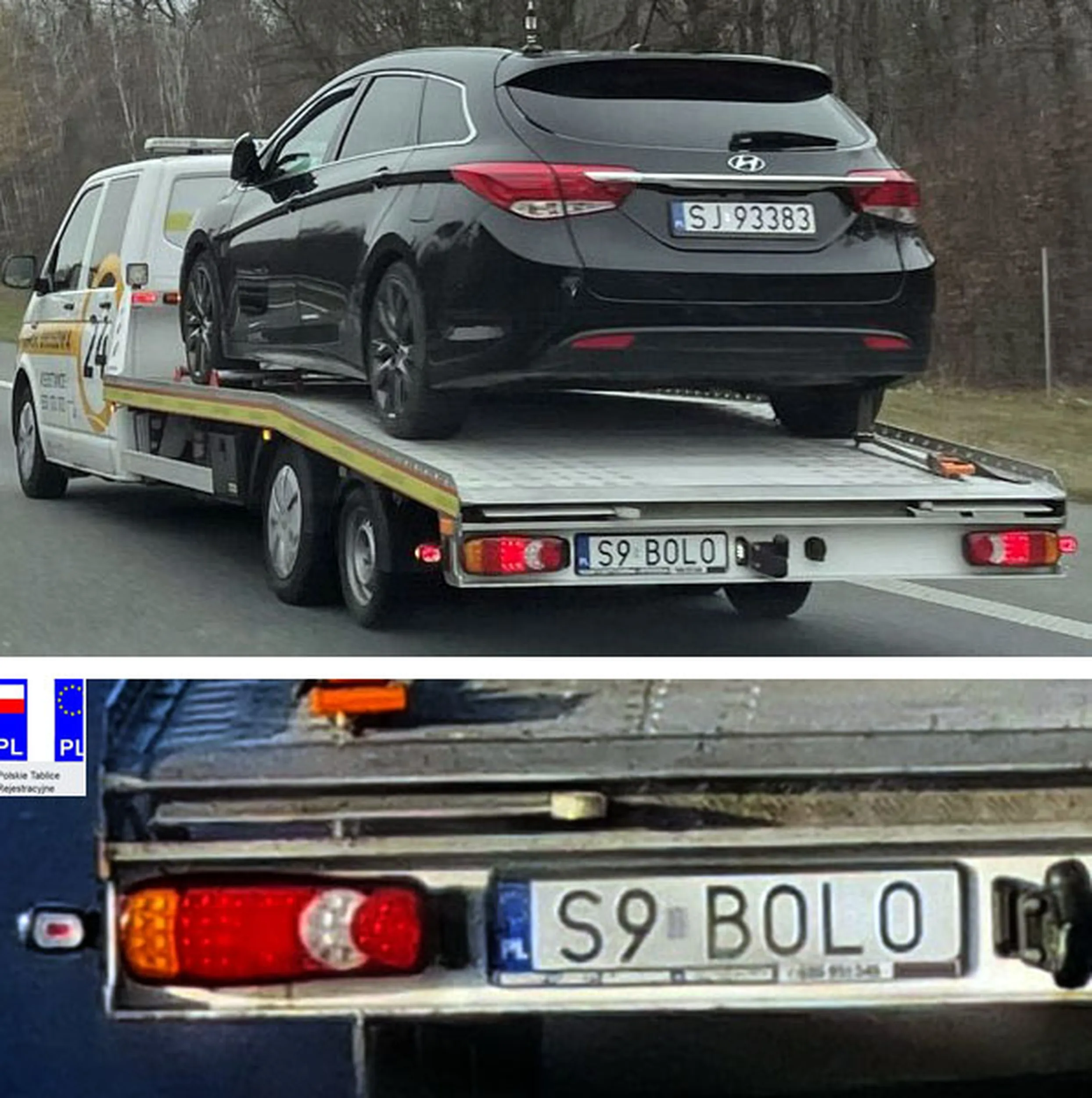 Fajny numer, blacha S9 BOLO