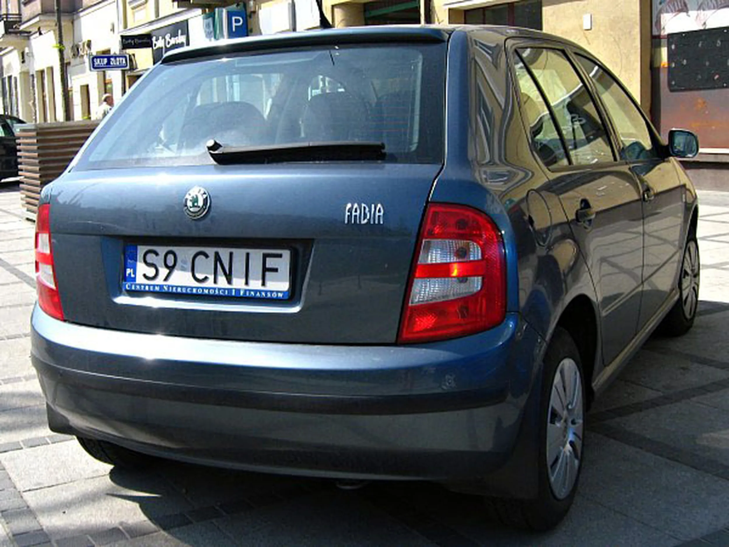 Fajny numer, blacha S9 CNIF