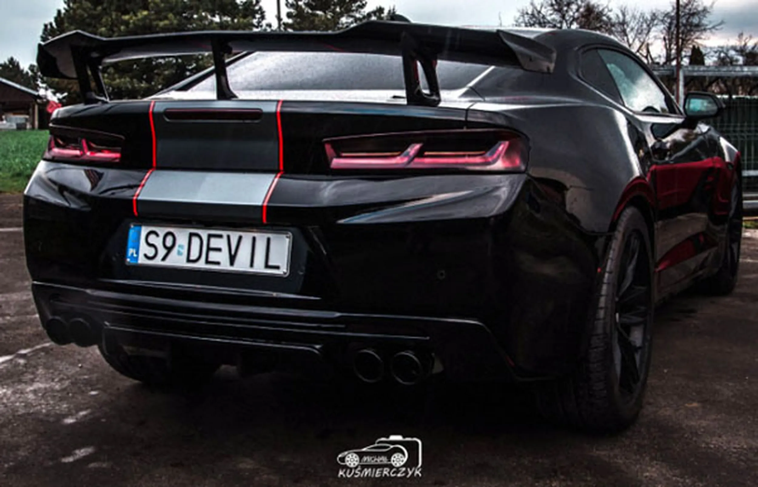 Fajny numer, blacha S9 DEVIL