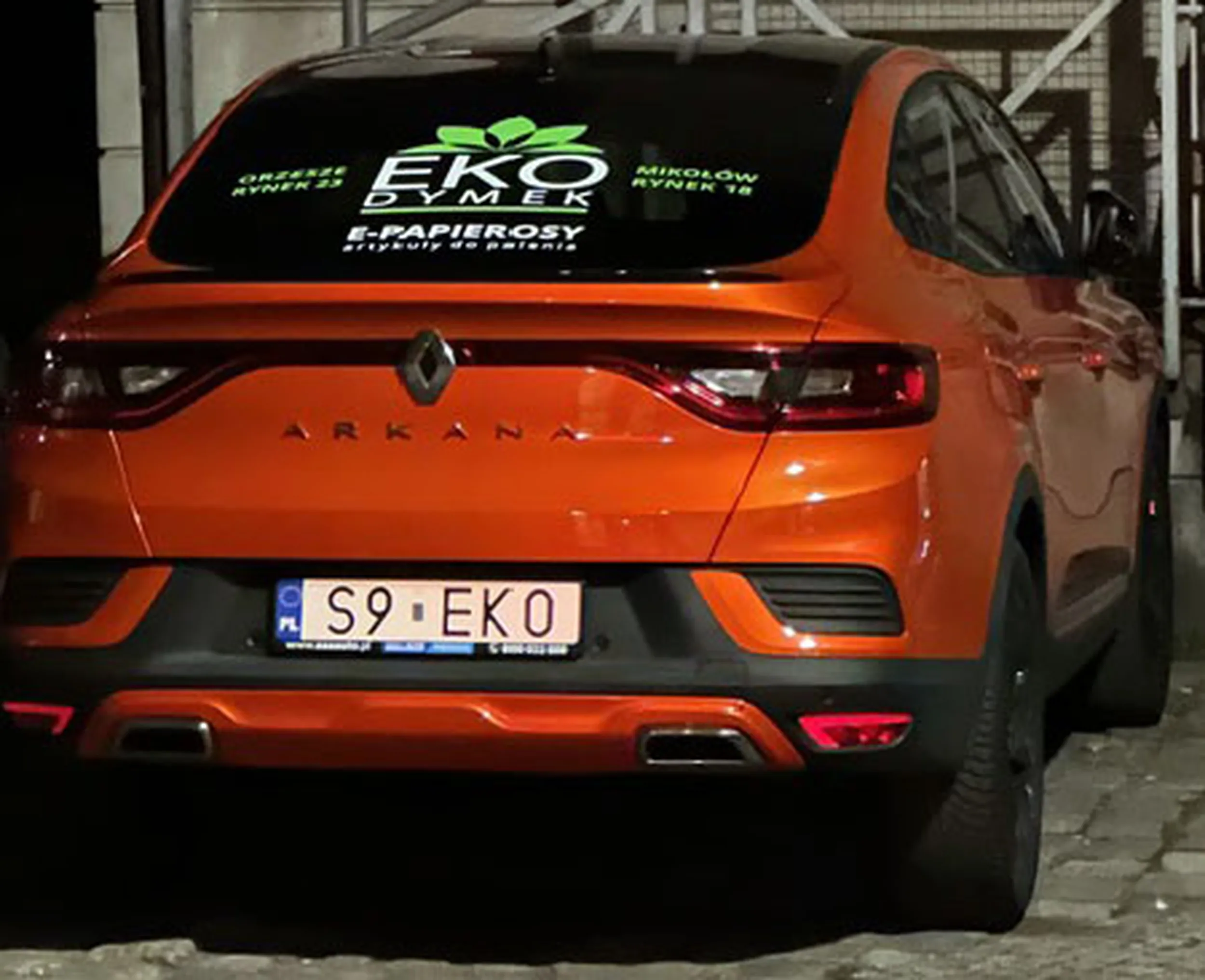 Fajny numer, blacha S9 EKO