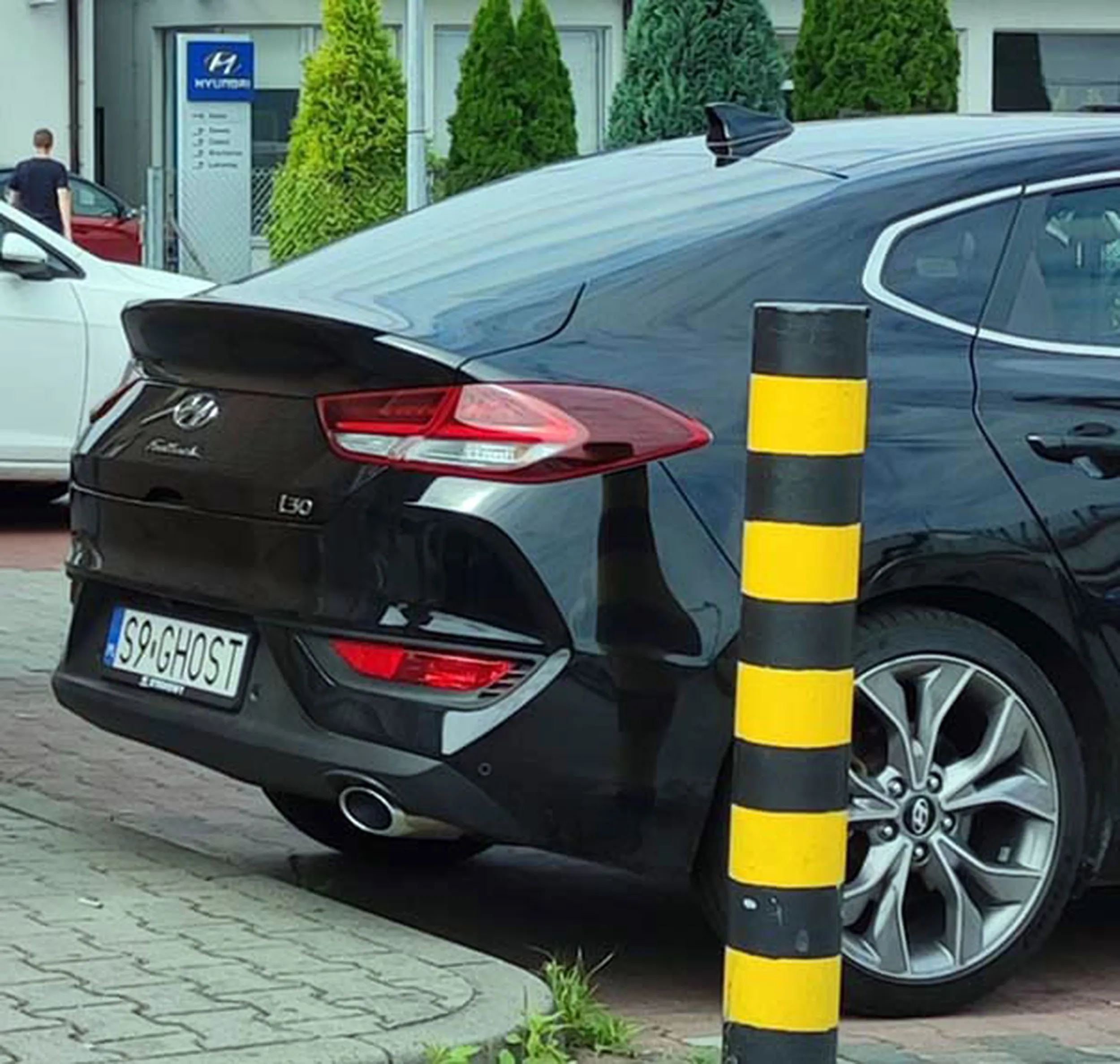 Fajny numer, blacha S9 GHOST