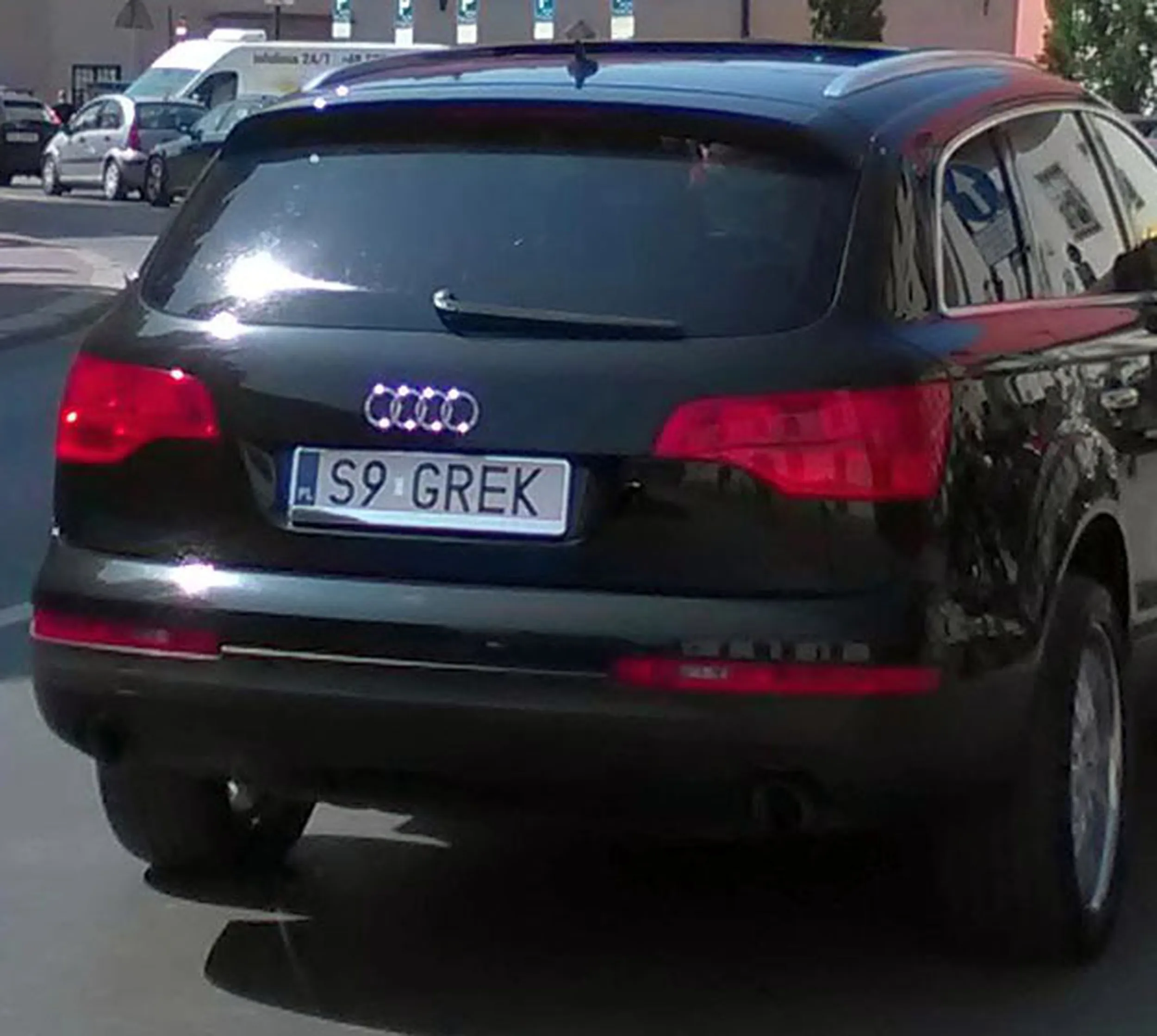 Fajny numer, blacha S9 GREK