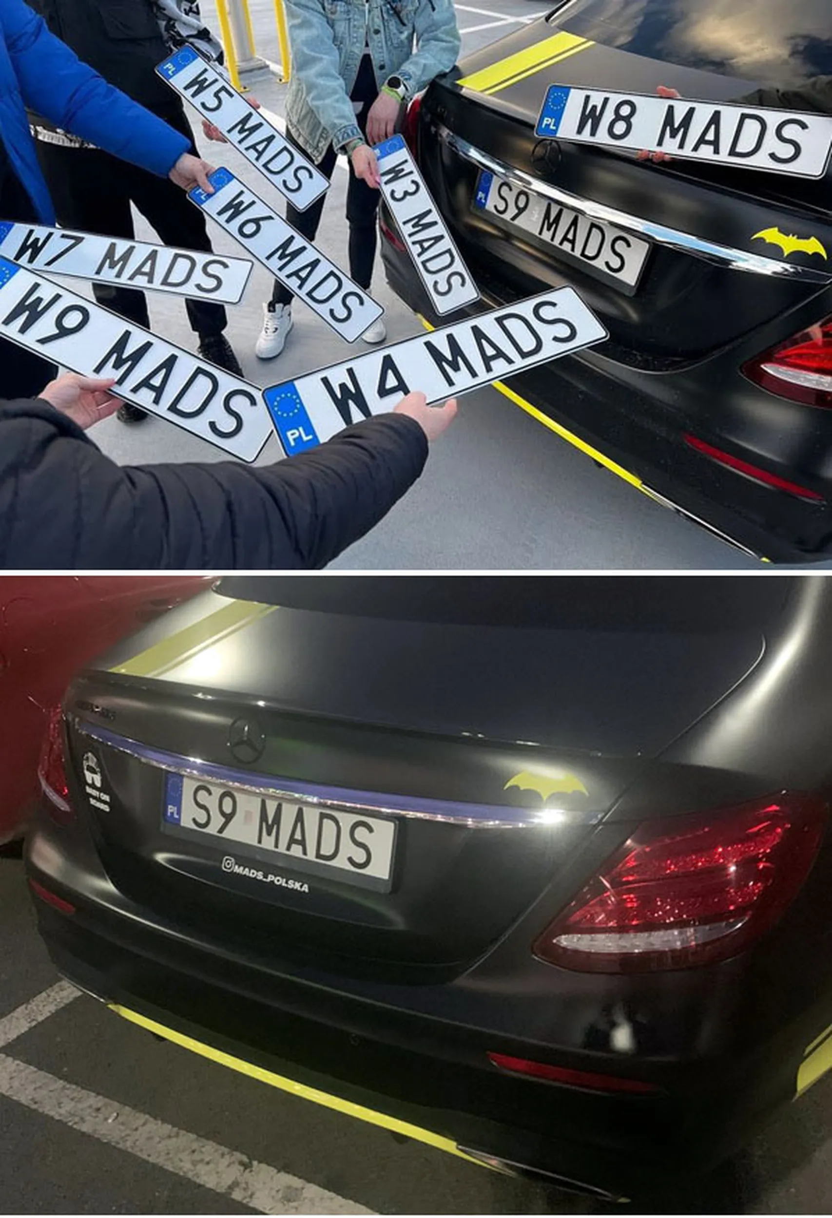 Fajny numer, blacha S9 MADS