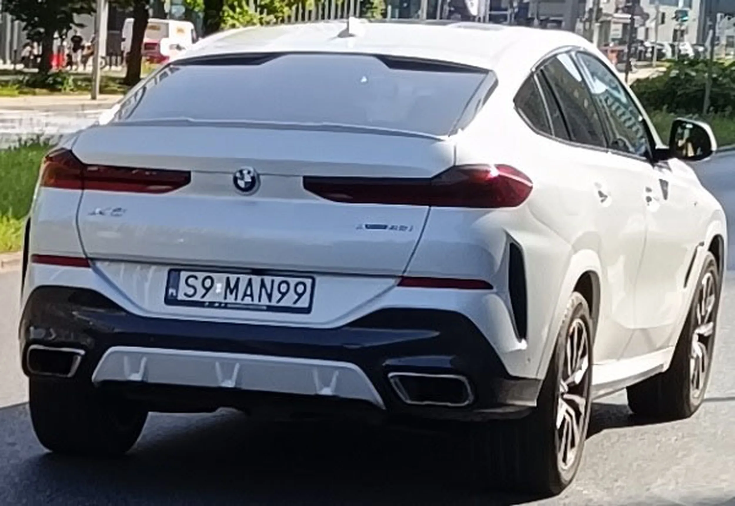 Fajny numer, blacha S9 MAN99