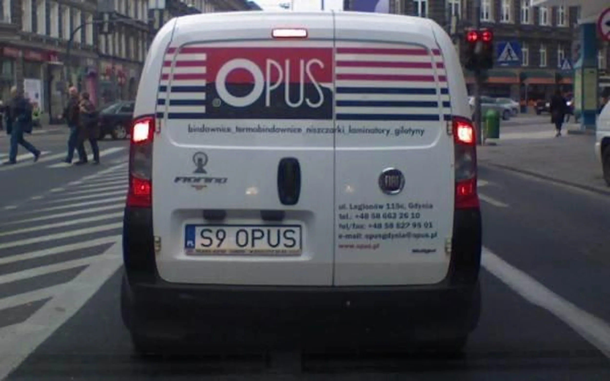 Fajny numer, blacha S9 OPUS