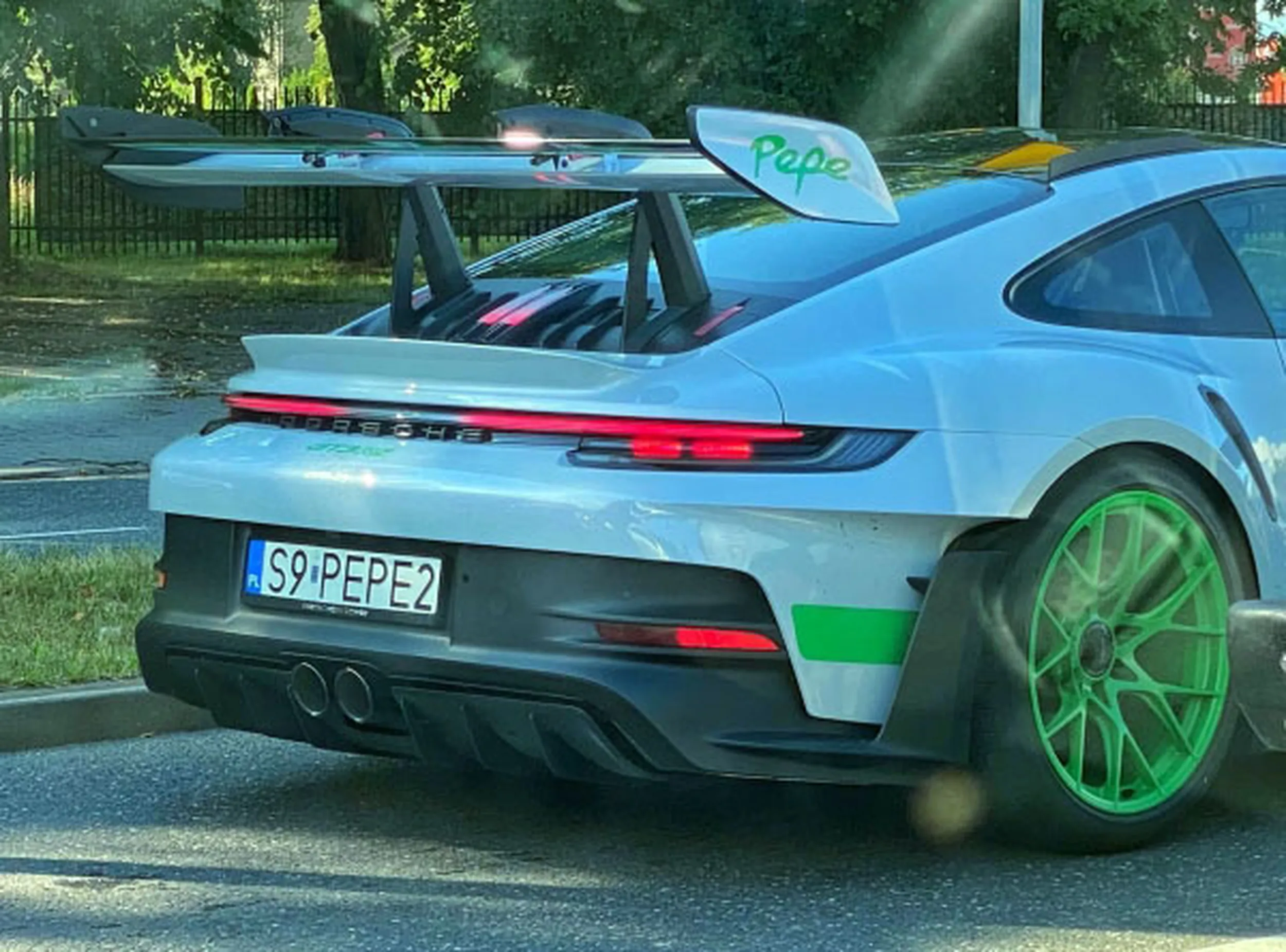 Fajny numer, blacha S9 PEPE2