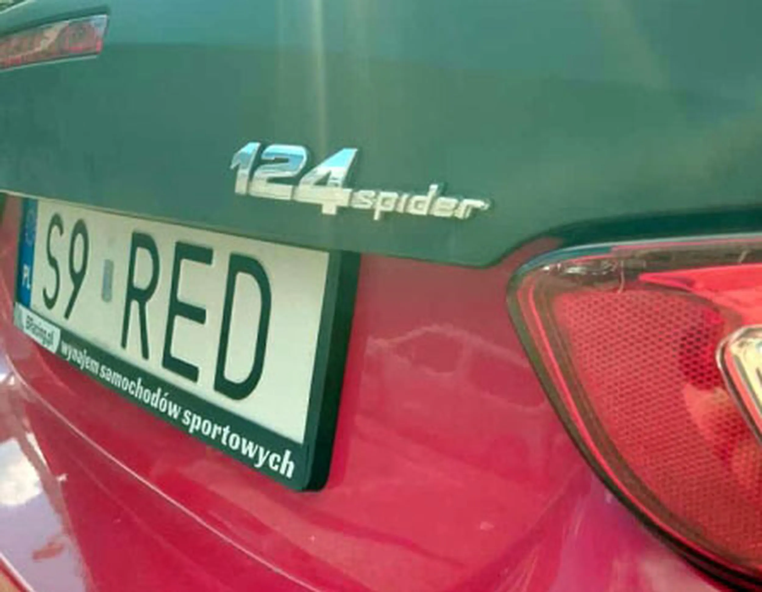 Fajny numer, blacha S9 RED