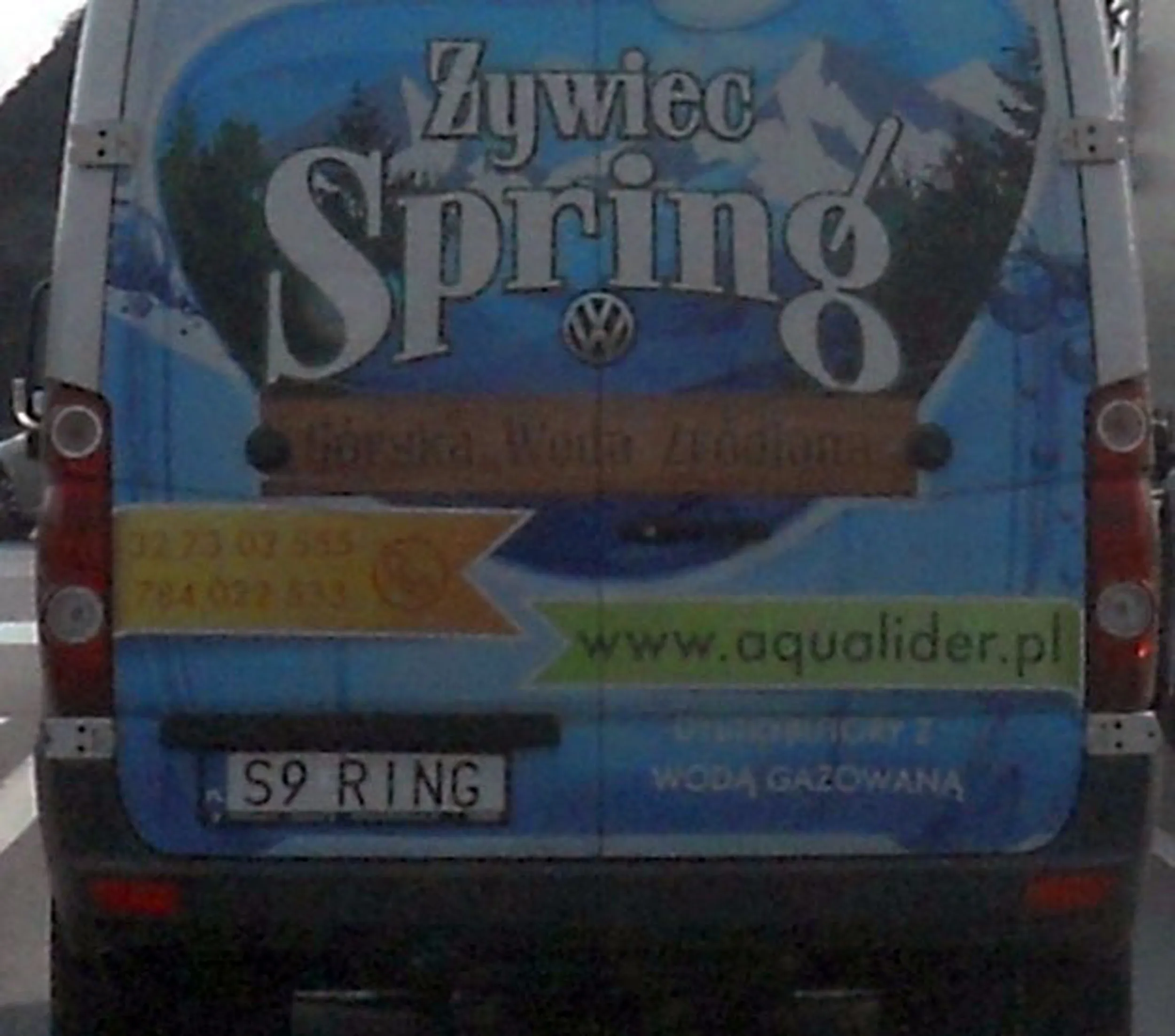 Fajny numer, blacha S9 RING