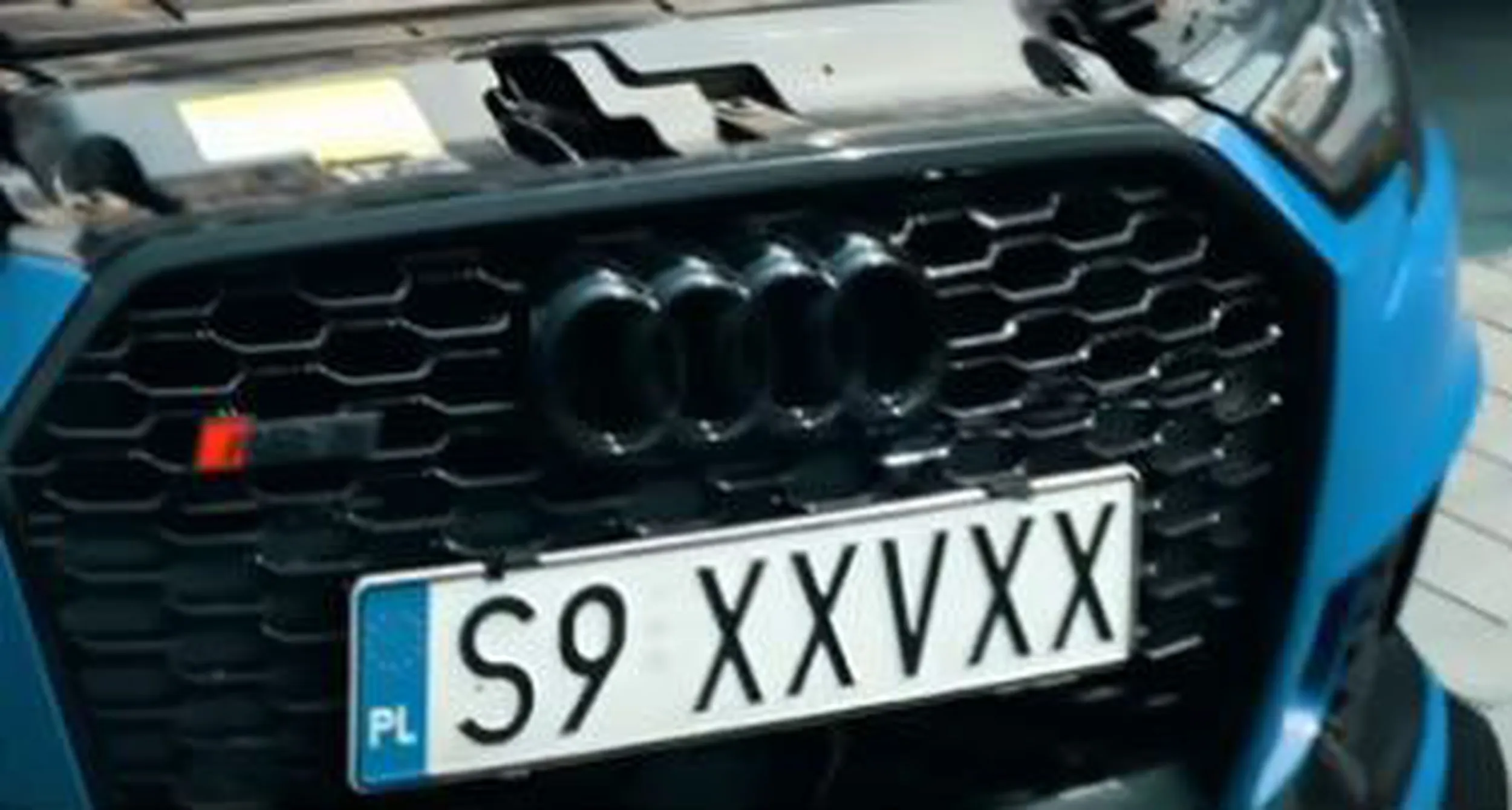 Fajny numer, blacha S9 XXVXX