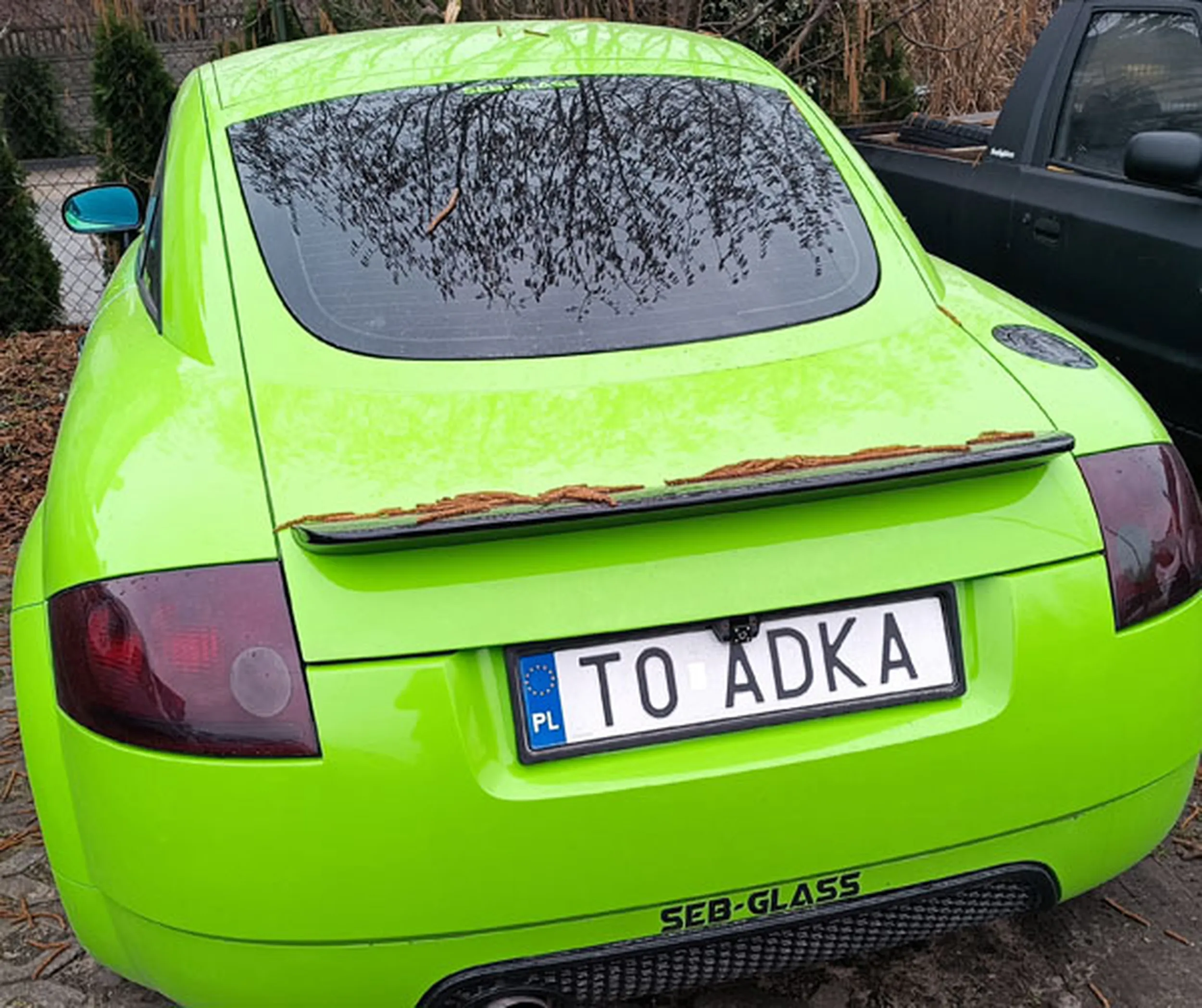 Fajny numer, blacha T0 ADKA