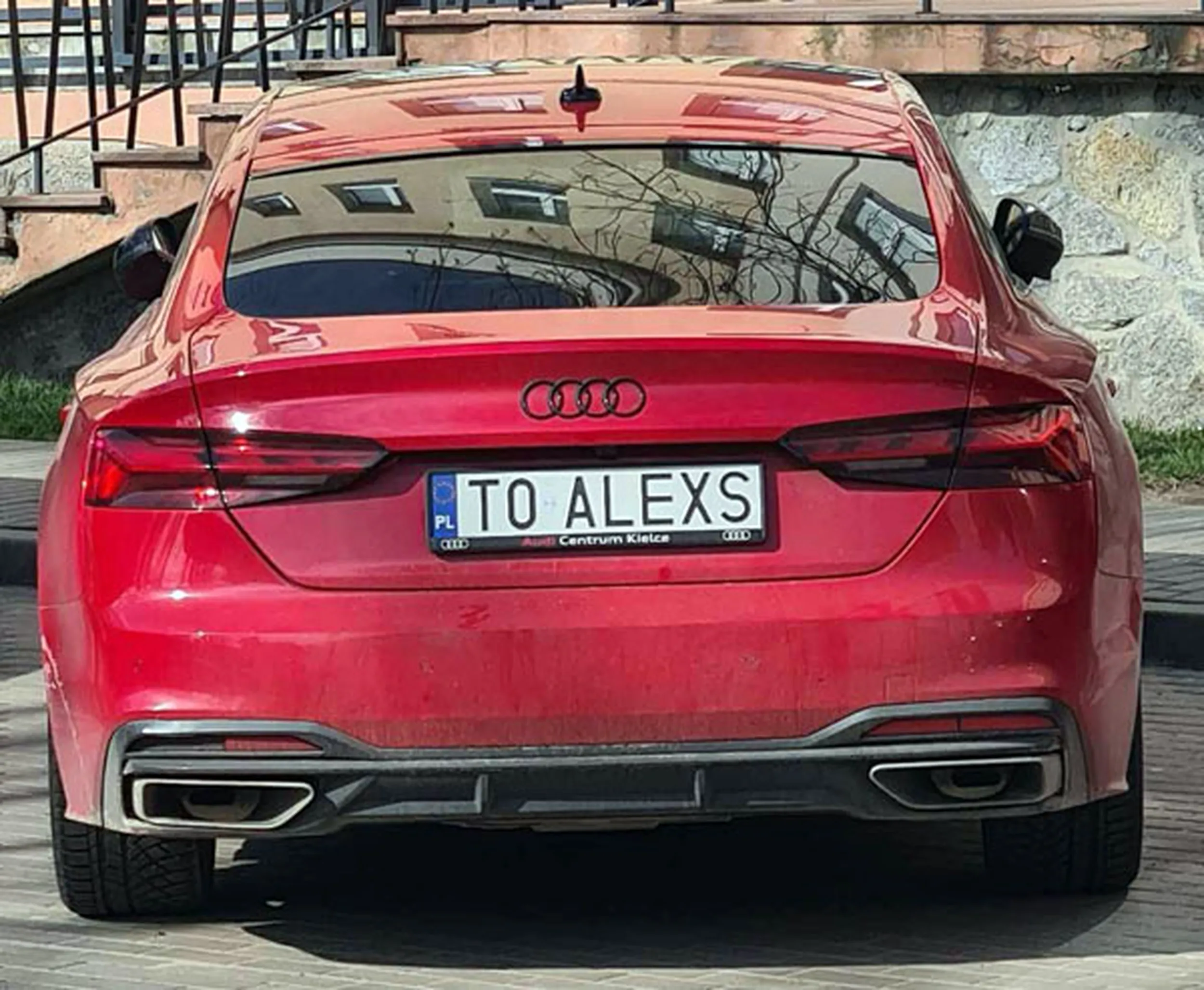 Fajny numer, blacha T0 ALEXS