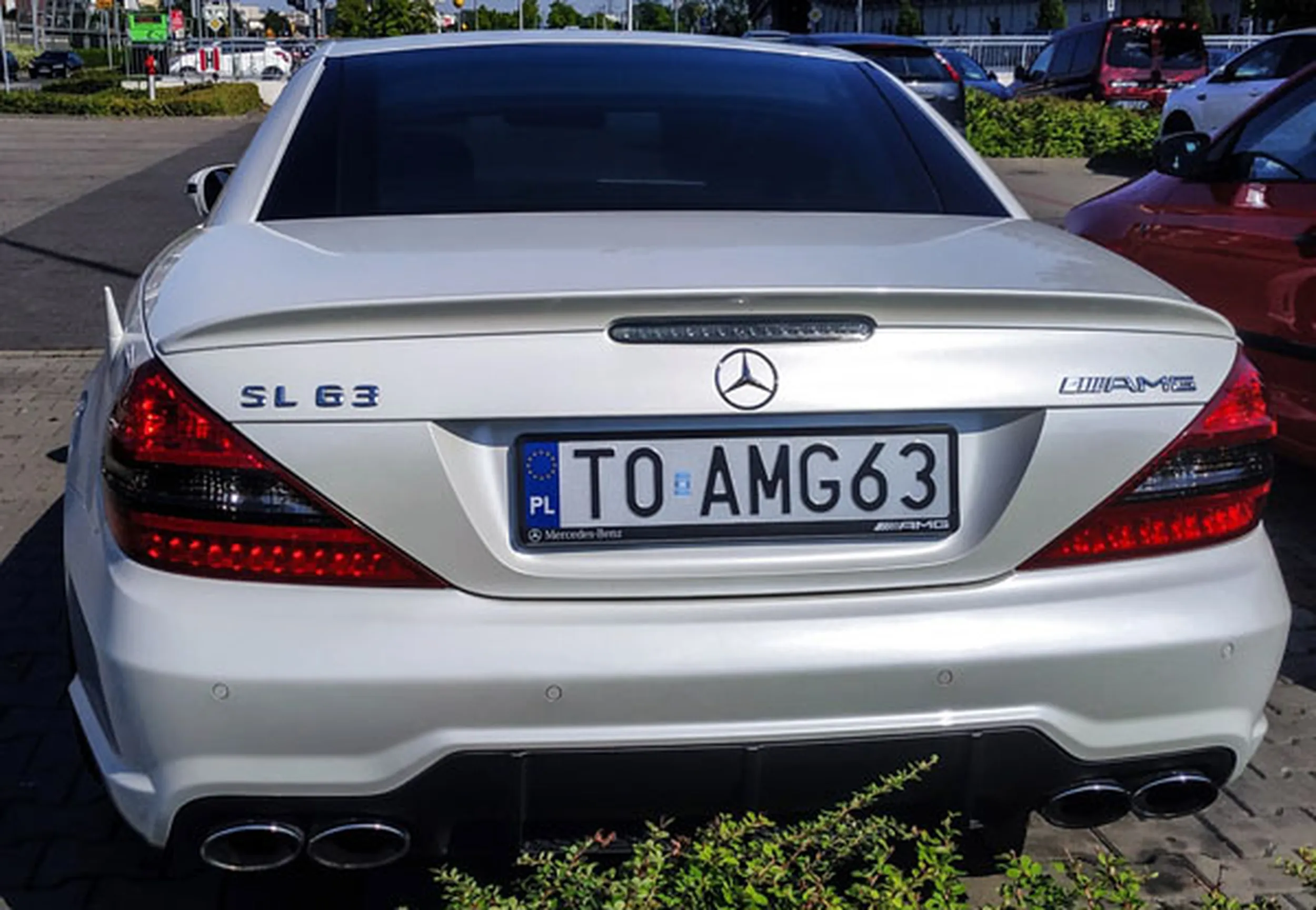 Fajny numer, blacha T0 AMG63