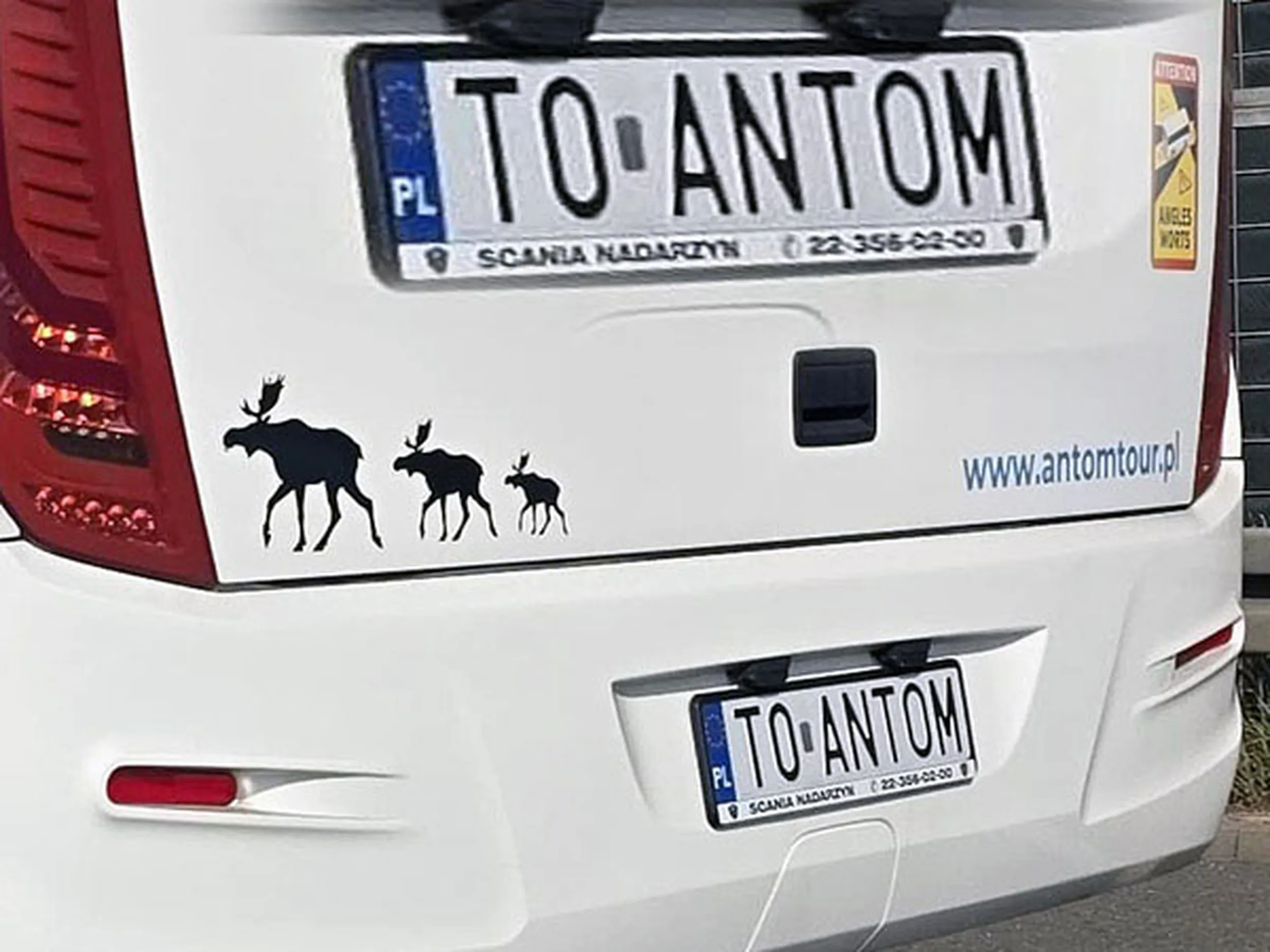 Fajny numer, blacha T0 ANTOM