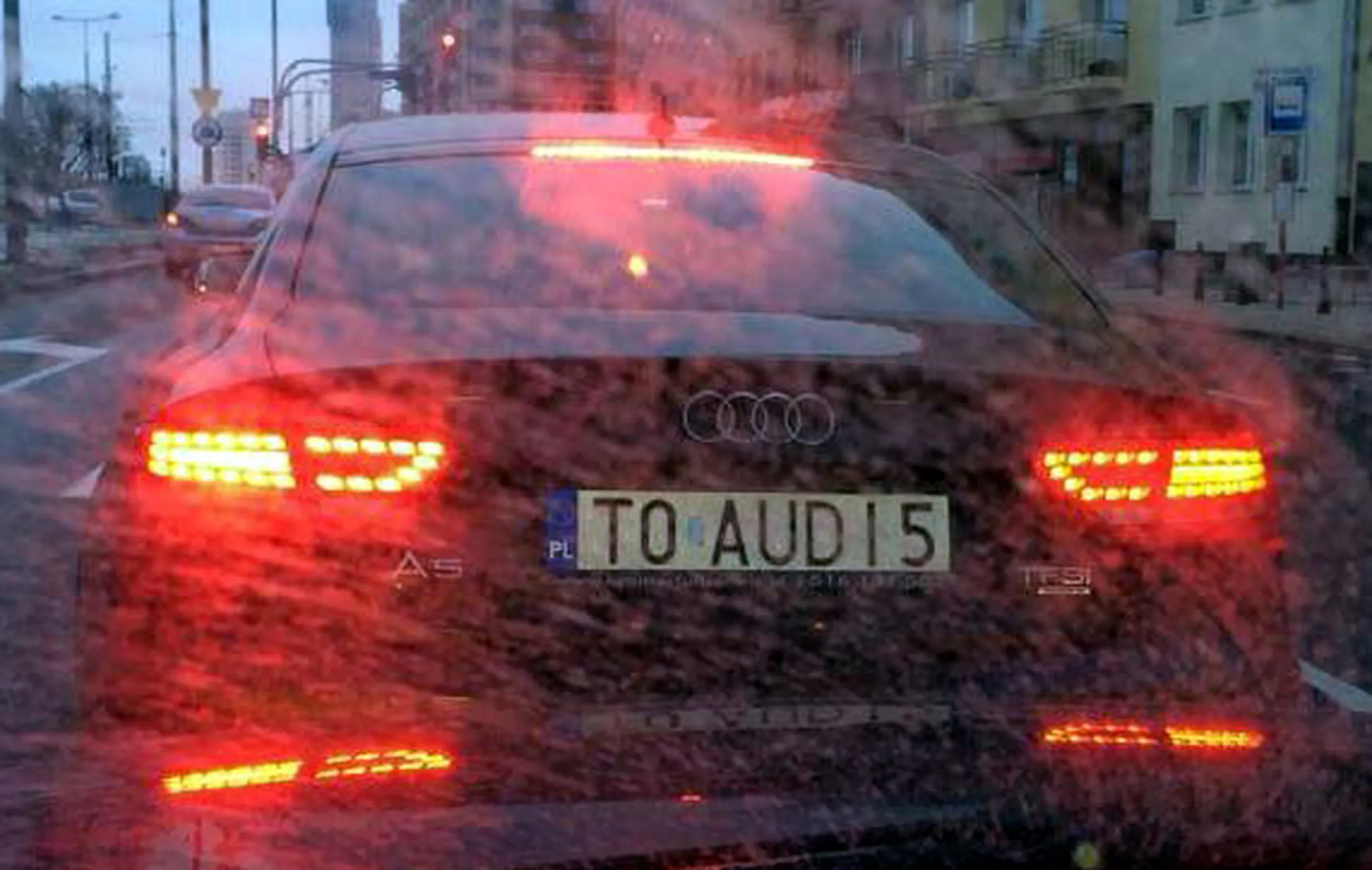 Fajny numer, blacha T0 AUDI5