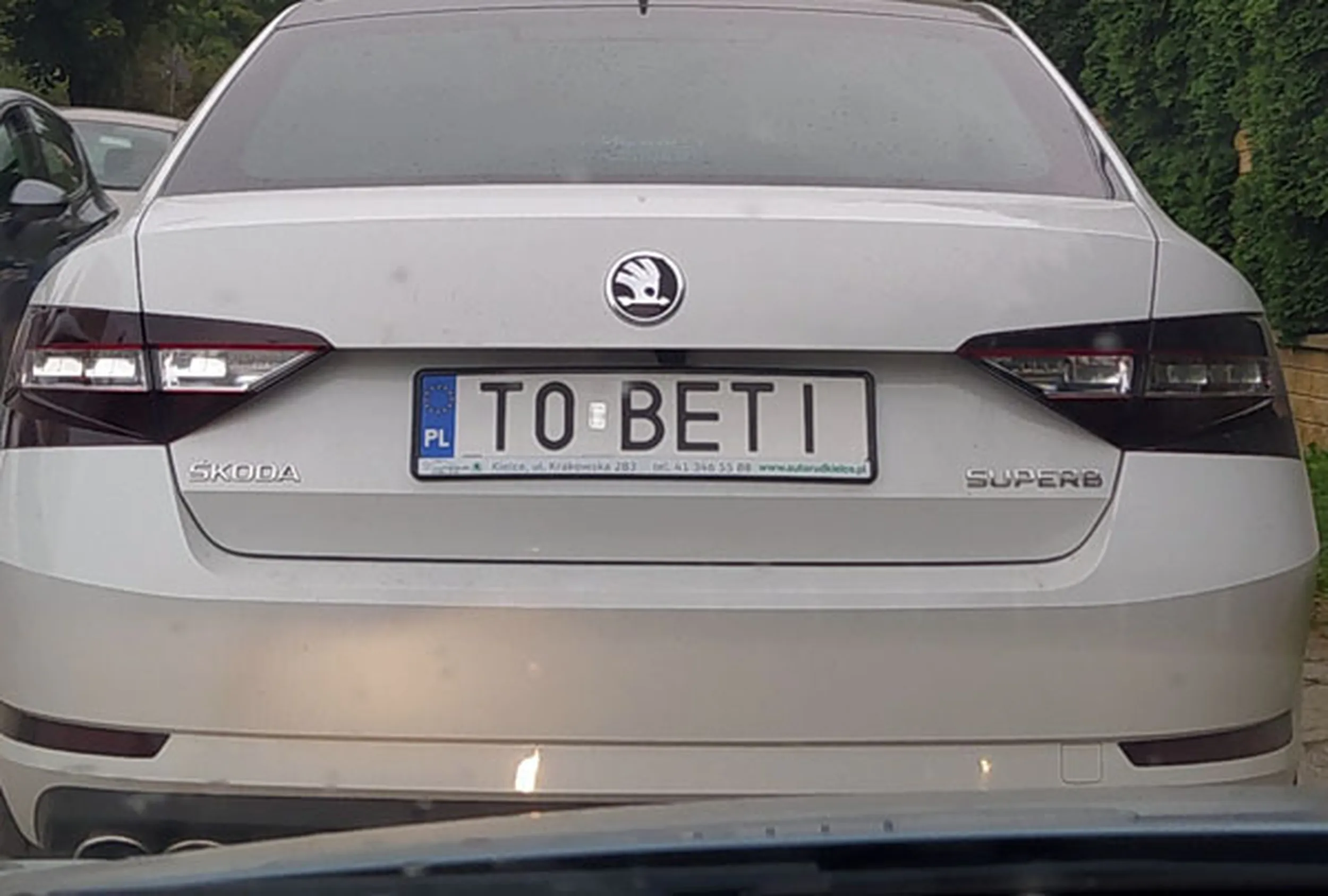 Fajny numer, blacha T0 BETI